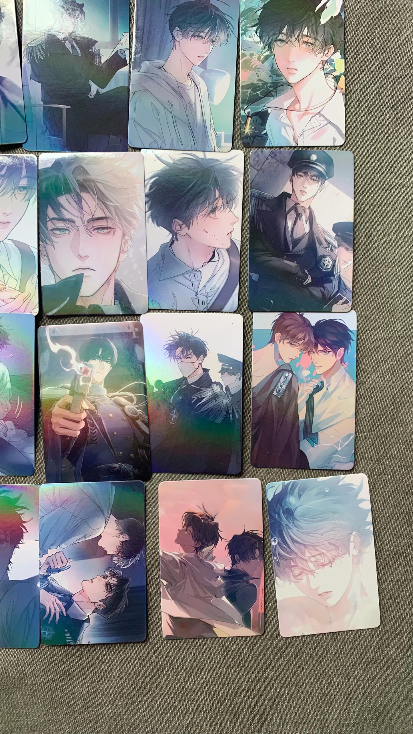 Little Mushroom 55pc Laser Lomo cards Wrong But Still Right Lu Feng An Zhe Yaoi Korean Manhua SciFi BL manga C019