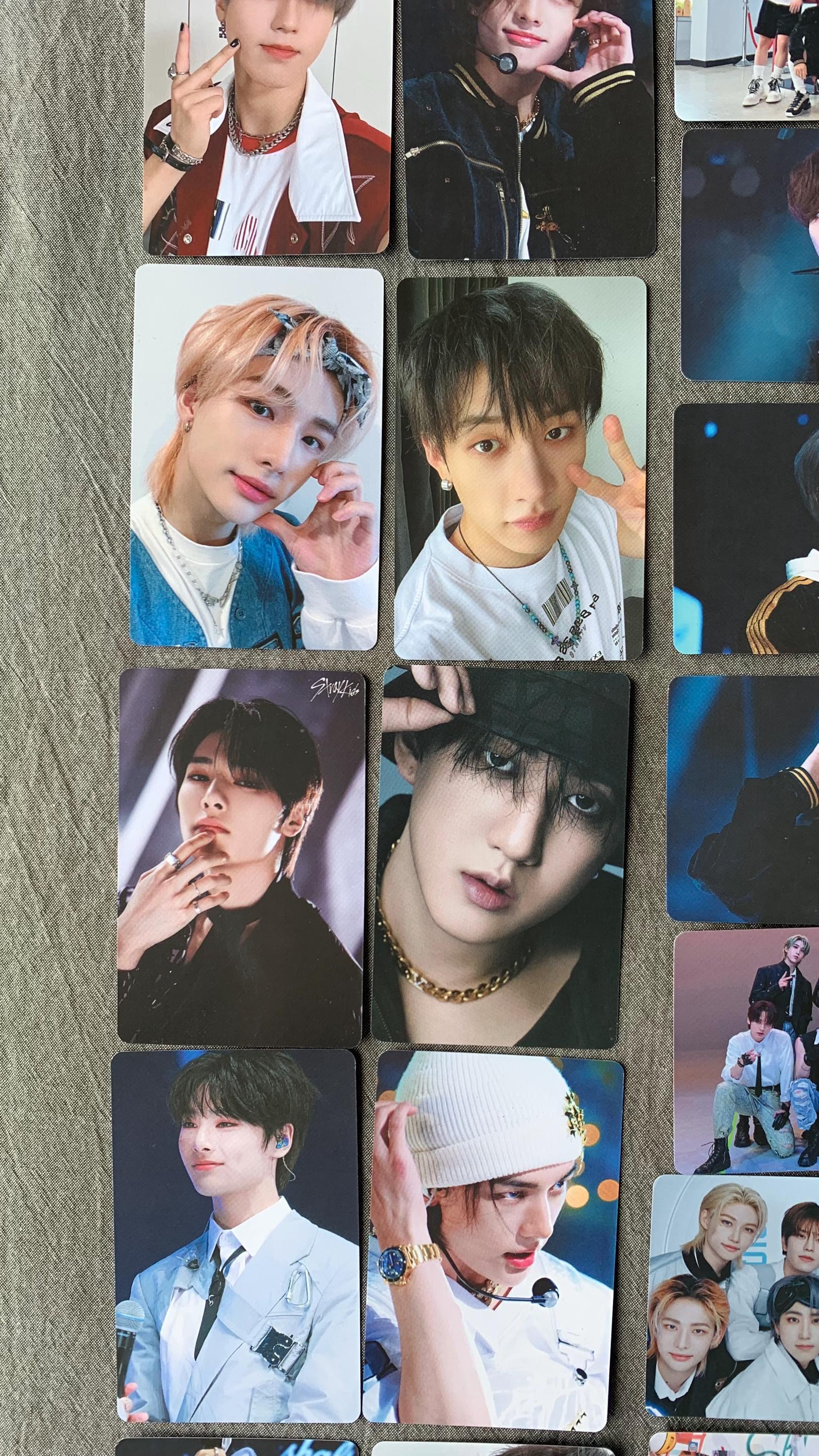 Stray Kids 55pc lomo cards Chk Chk Boom 5 stars Merch KPOP Photocards Felix Bangchan Leeknow Hyunjin Lomo Card C071