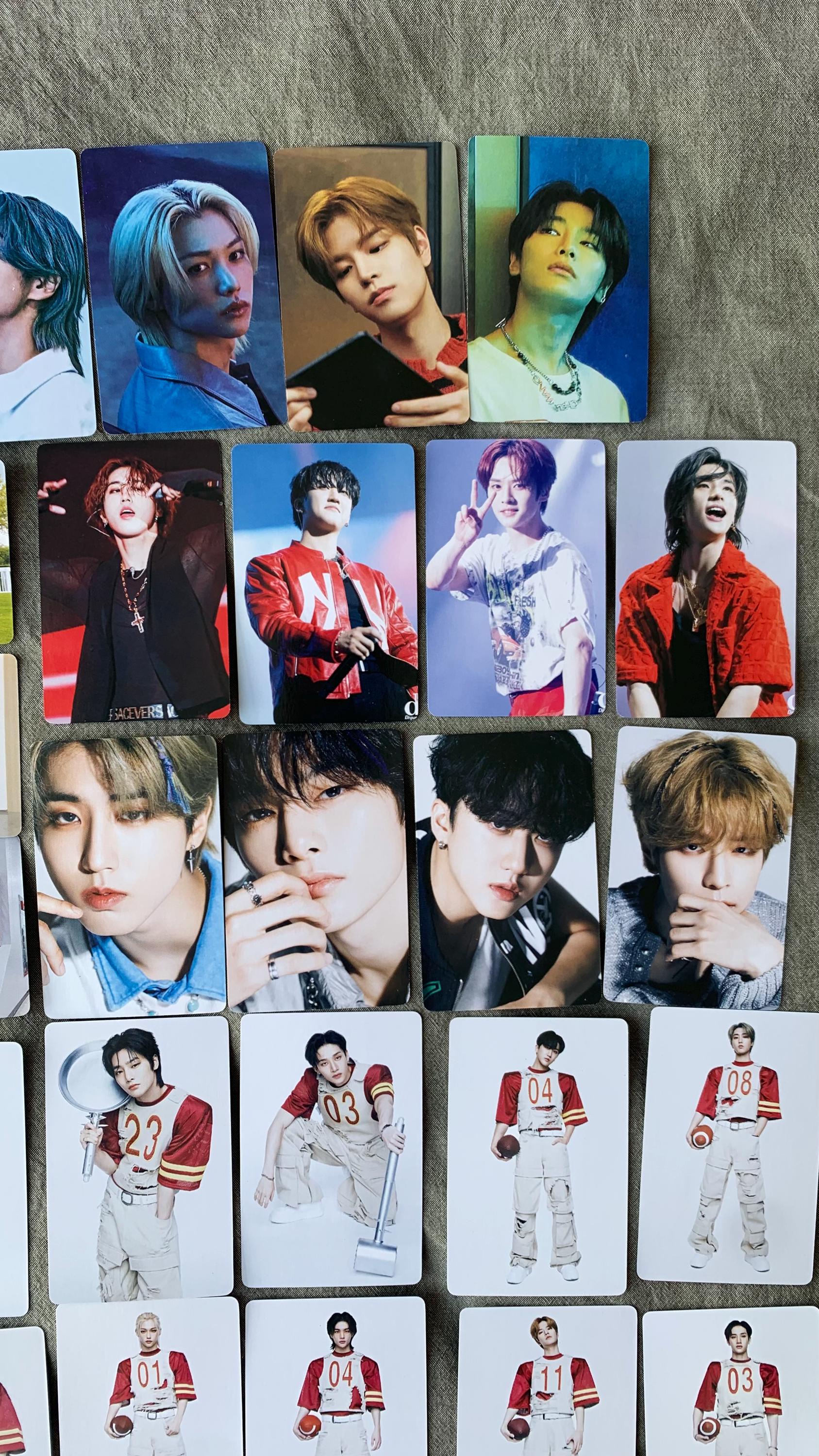 Stray Kids 55pc lomo cards Chk Chk Boom 5 stars Merch KPOP Photocards Felix Bangchan Leeknow Hyunjin Lomo Card C073