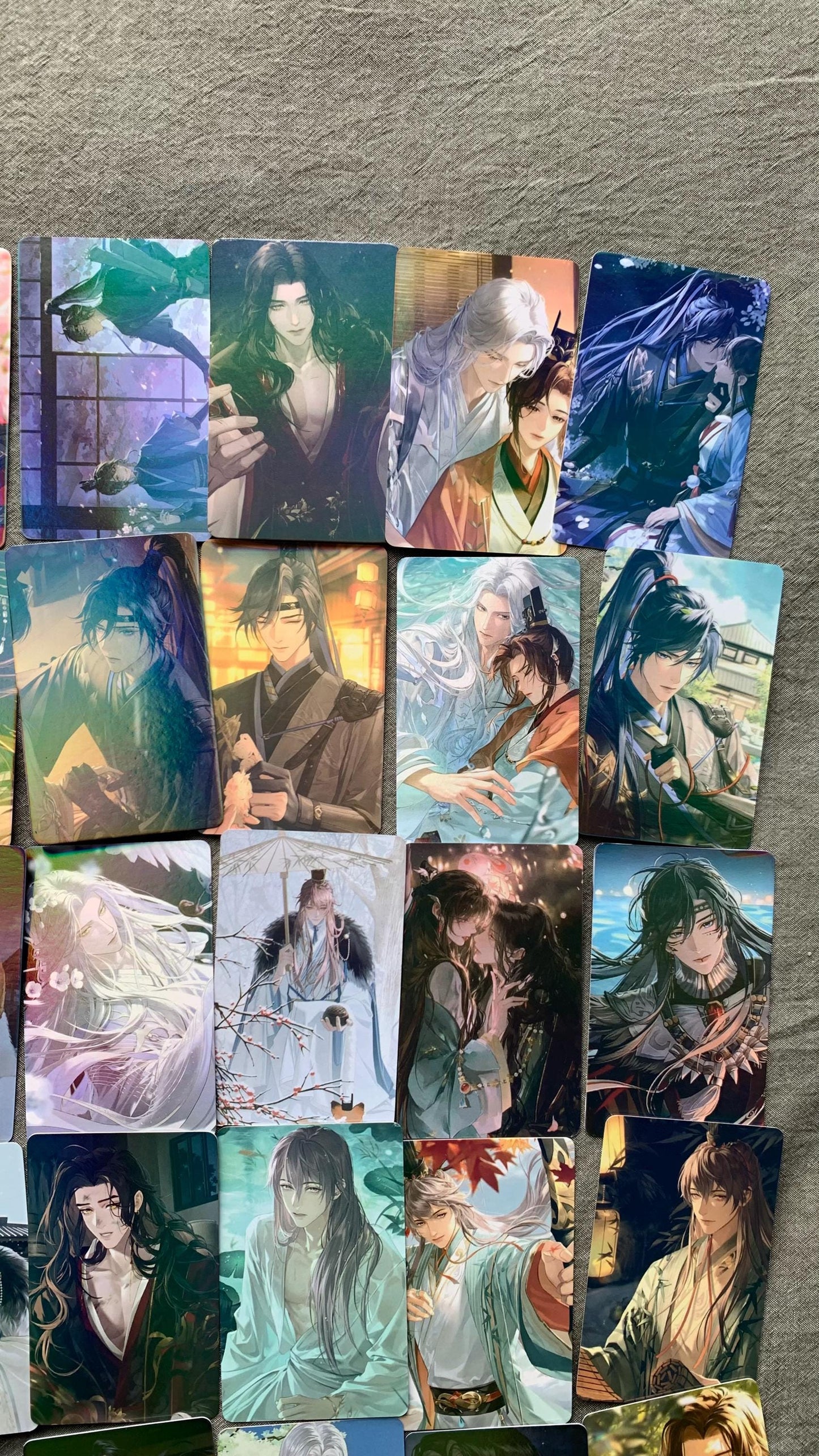 Codename Kite 55pc Laser Lomo cards Ashes of the kingdom Liu Bian Yuan Ji Zuo Ci Sun Ce BL ACG gamer gift C026