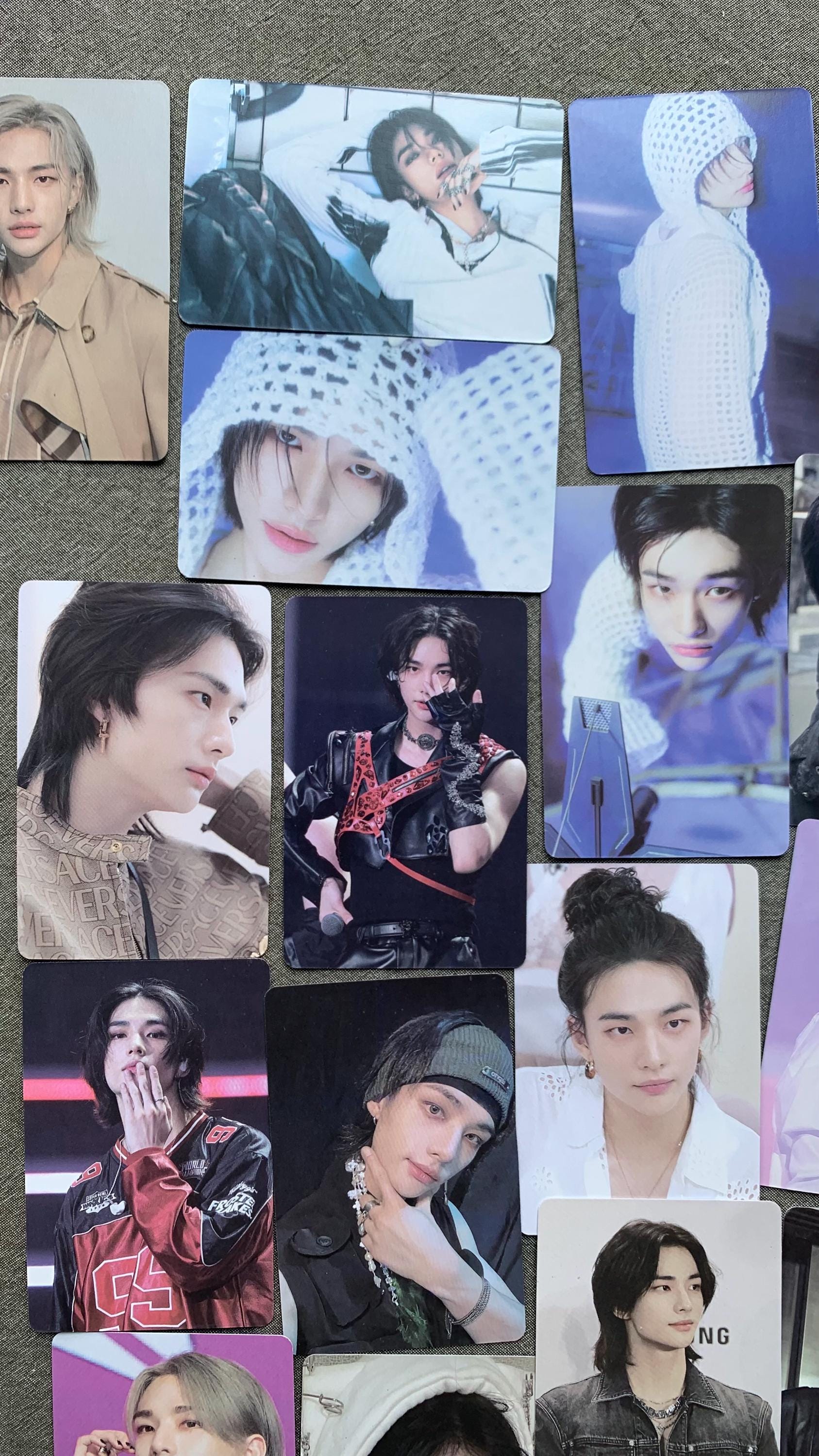 Hyunjin 55pc lomo cards Stray kids Merch KPOP Photocards Felix Bangchan Leeknow Hyunjin C031