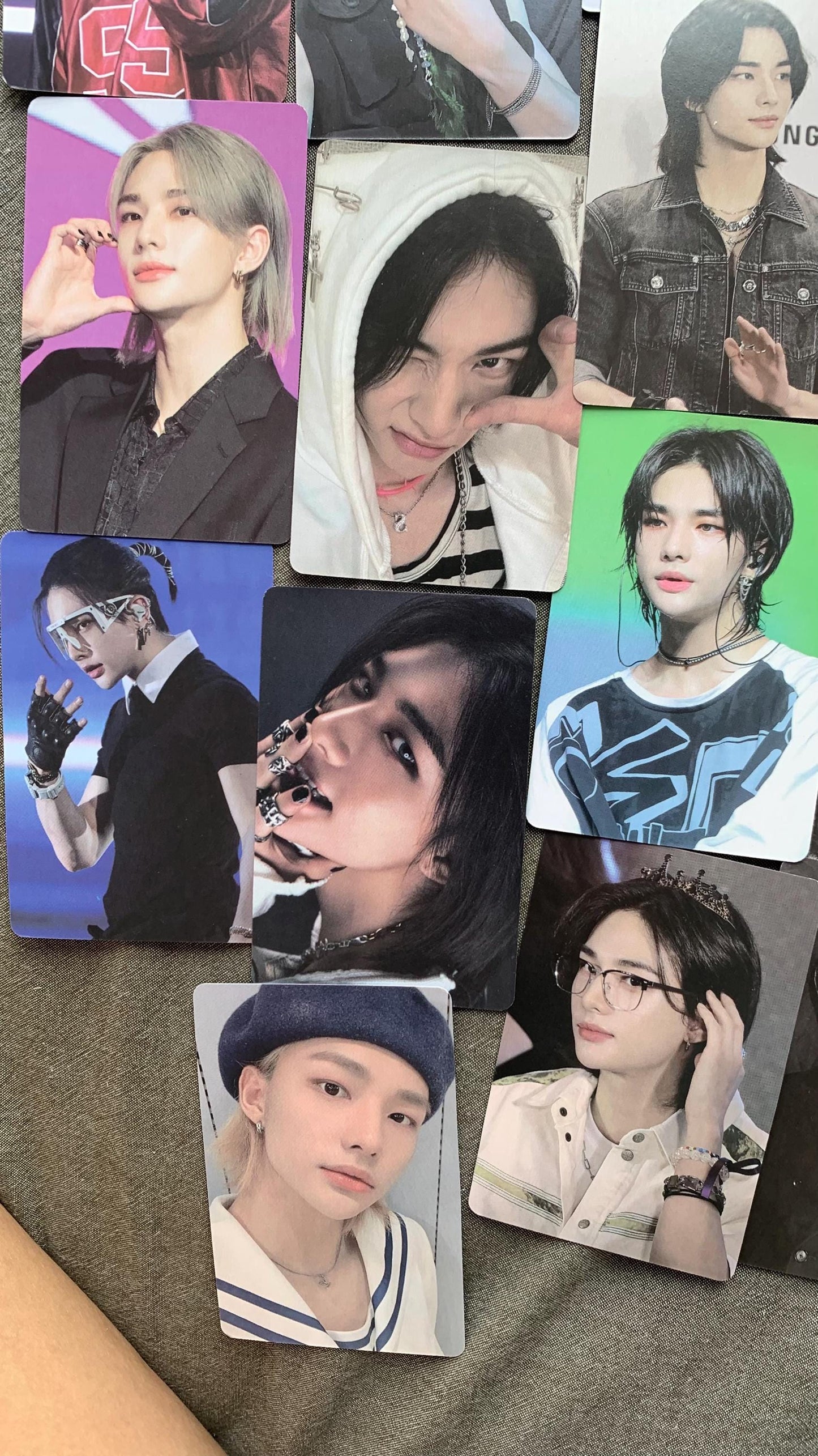 Hyunjin 55pc lomo cards Stray kids Merch KPOP Photocards Felix Bangchan Leeknow Hyunjin C031