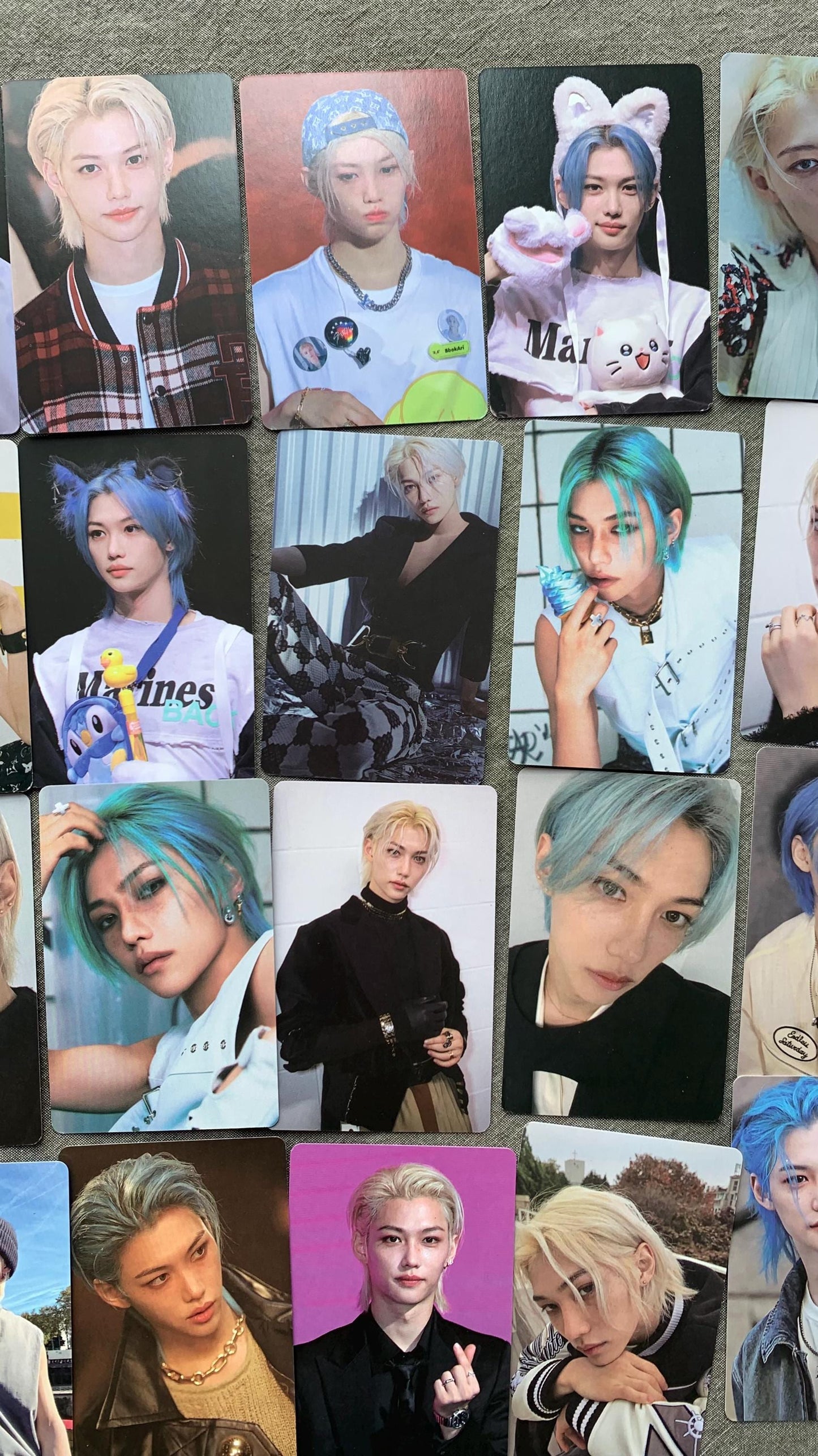 Felix 55pc holographic lomo cards Stray Kids Merch KPOP Yongbok Bangchan Leeknow Hyunjin SKZ gift for STAY C033
