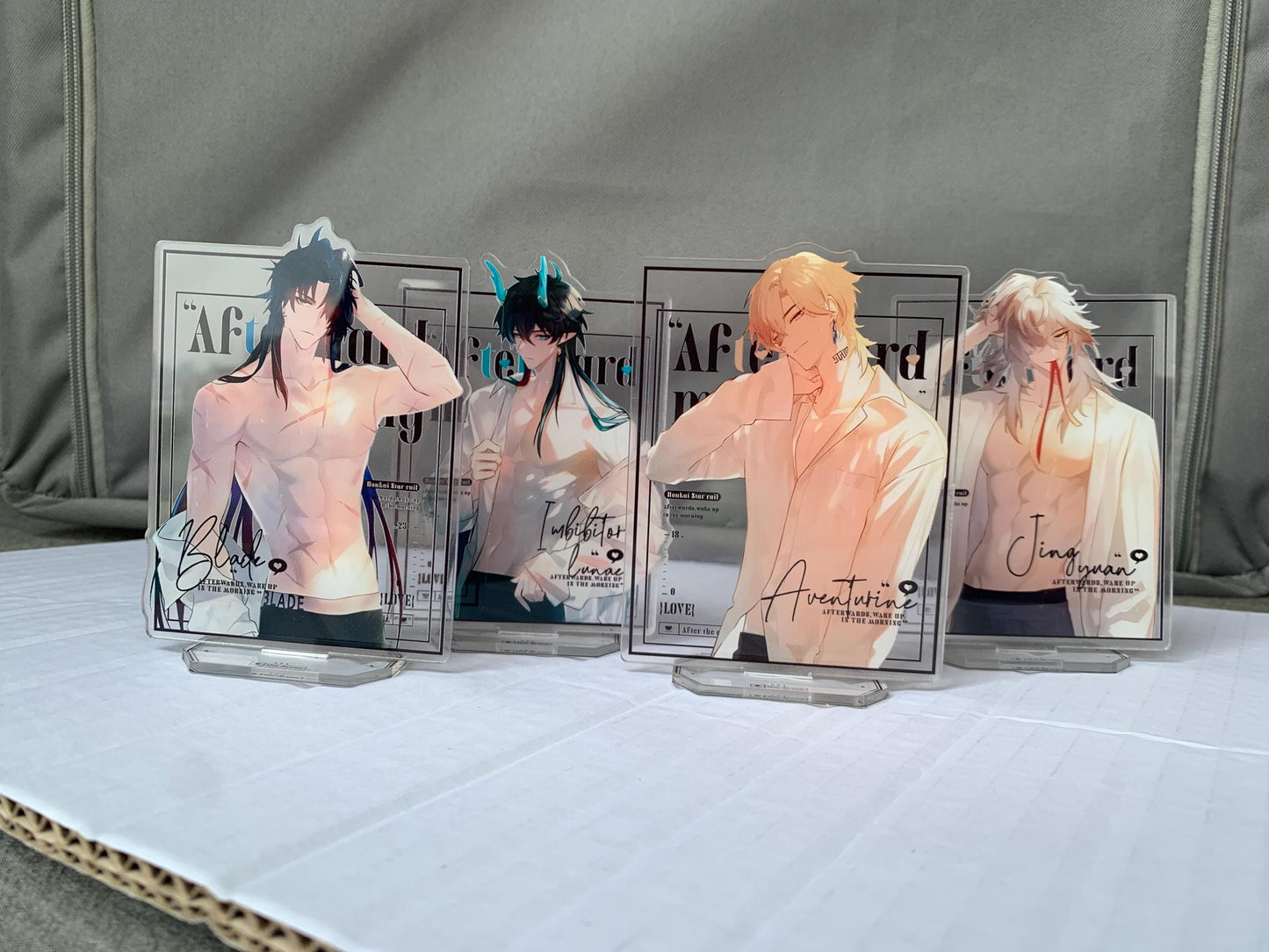 Honkai: Star Rail Acrylic Stands Blade Imbibitor Aventurine Jing Yuan ACG gamer gift C037