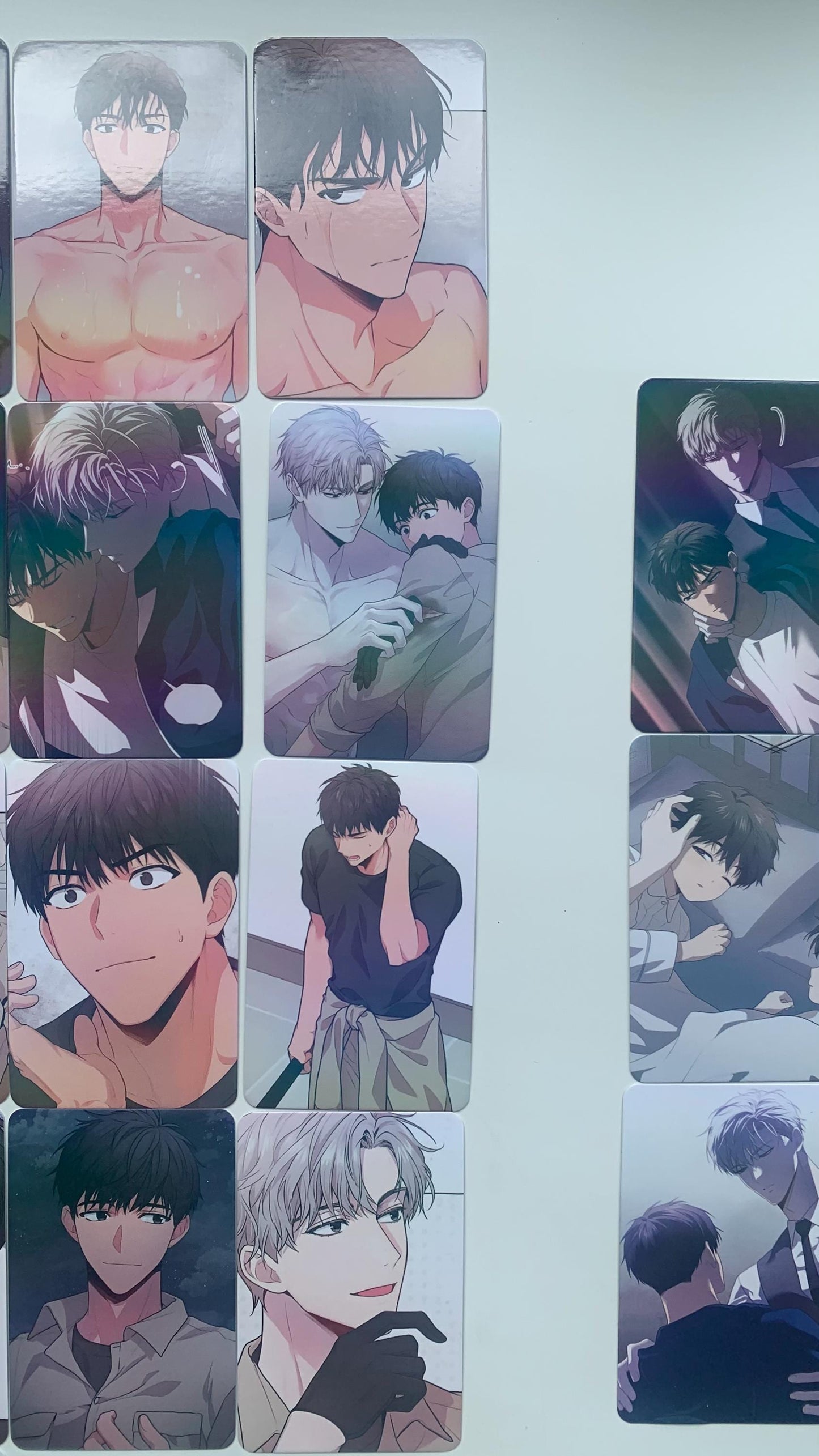 Passion 55pc Laser cards Kangjak Jeong Taeui Jeong Chang-in Jeong Jaeui Yaoi Manhwa BL manga C082