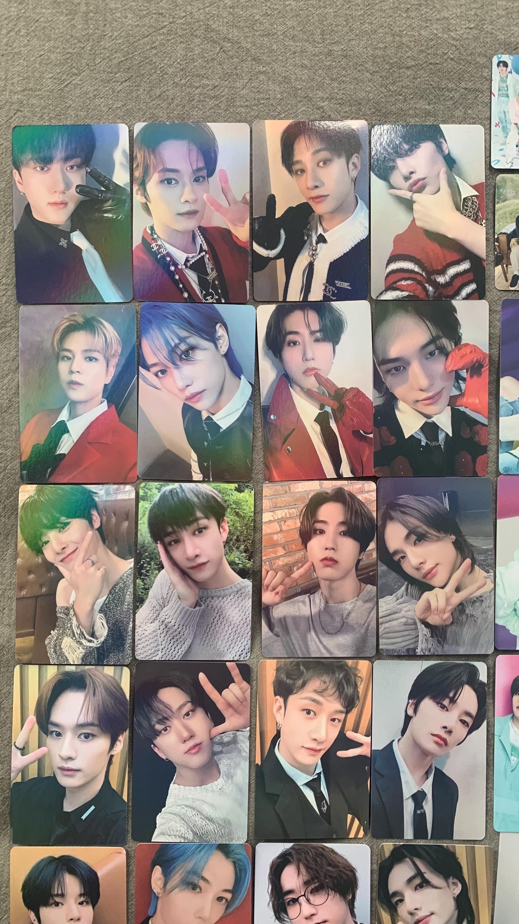 Stray Kids 55pc lomo cards Chk Chk Boom 5 stars Merch KPOP Photocards Felix Bangchan Leeknow Hyunjin Lomo Card C090