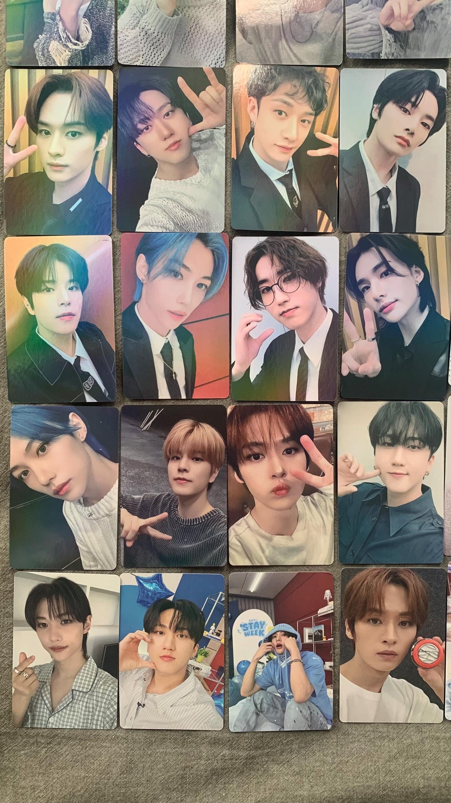 Stray Kids 55pc lomo cards Chk Chk Boom 5 stars Merch KPOP Photocards Felix Bangchan Leeknow Hyunjin Lomo Card C090