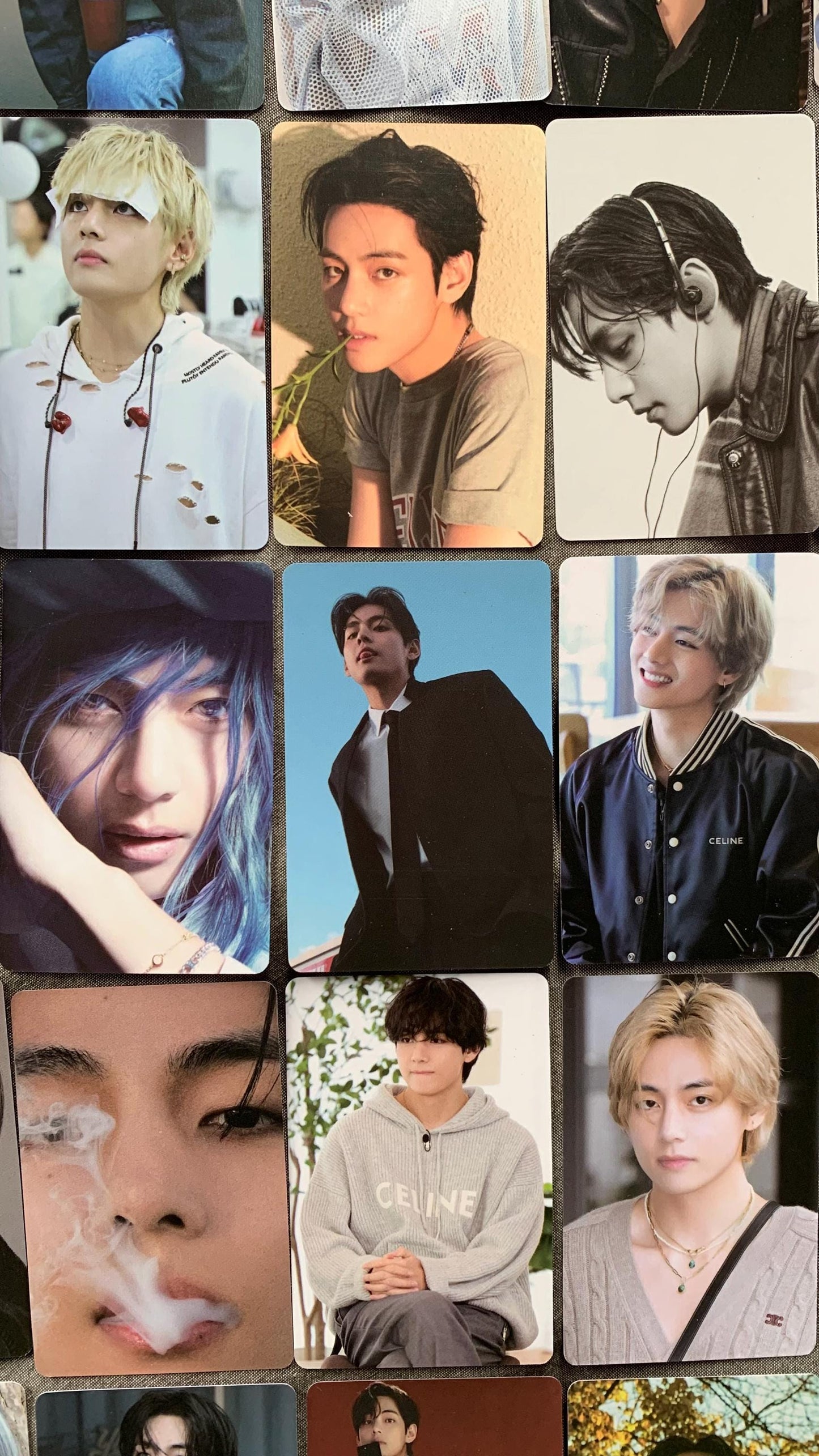 Taehyung 55pc lomo cards Kpop fan made photocards BTS gift C092