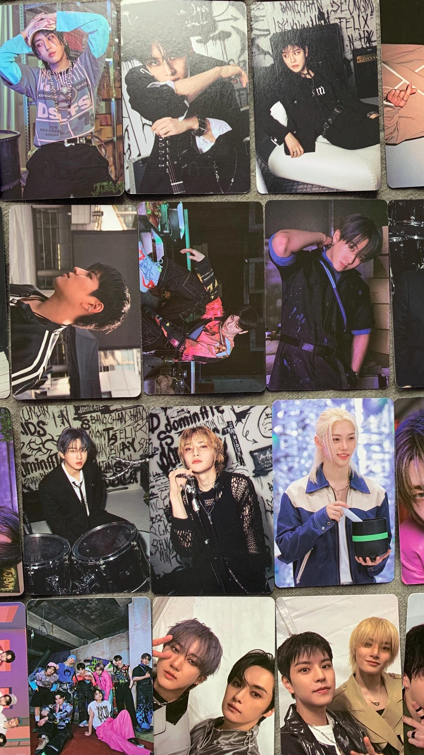 Stray Kids 55pc lomo cards Chk Chk Boom 5 stars Merch KPOP Photocards Felix Bangchan Leeknow Hyunjin Lomo Card C096