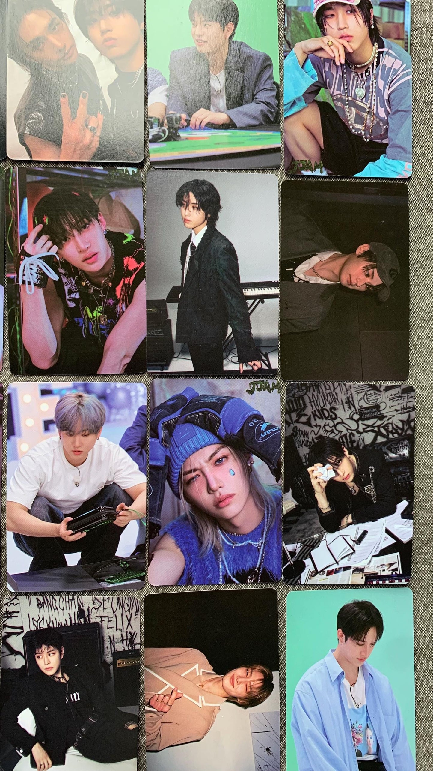 Stray Kids 55pc lomo cards Chk Chk Boom 5 stars Merch KPOP Photocards Felix Bangchan Leeknow Hyunjin Lomo Card C096