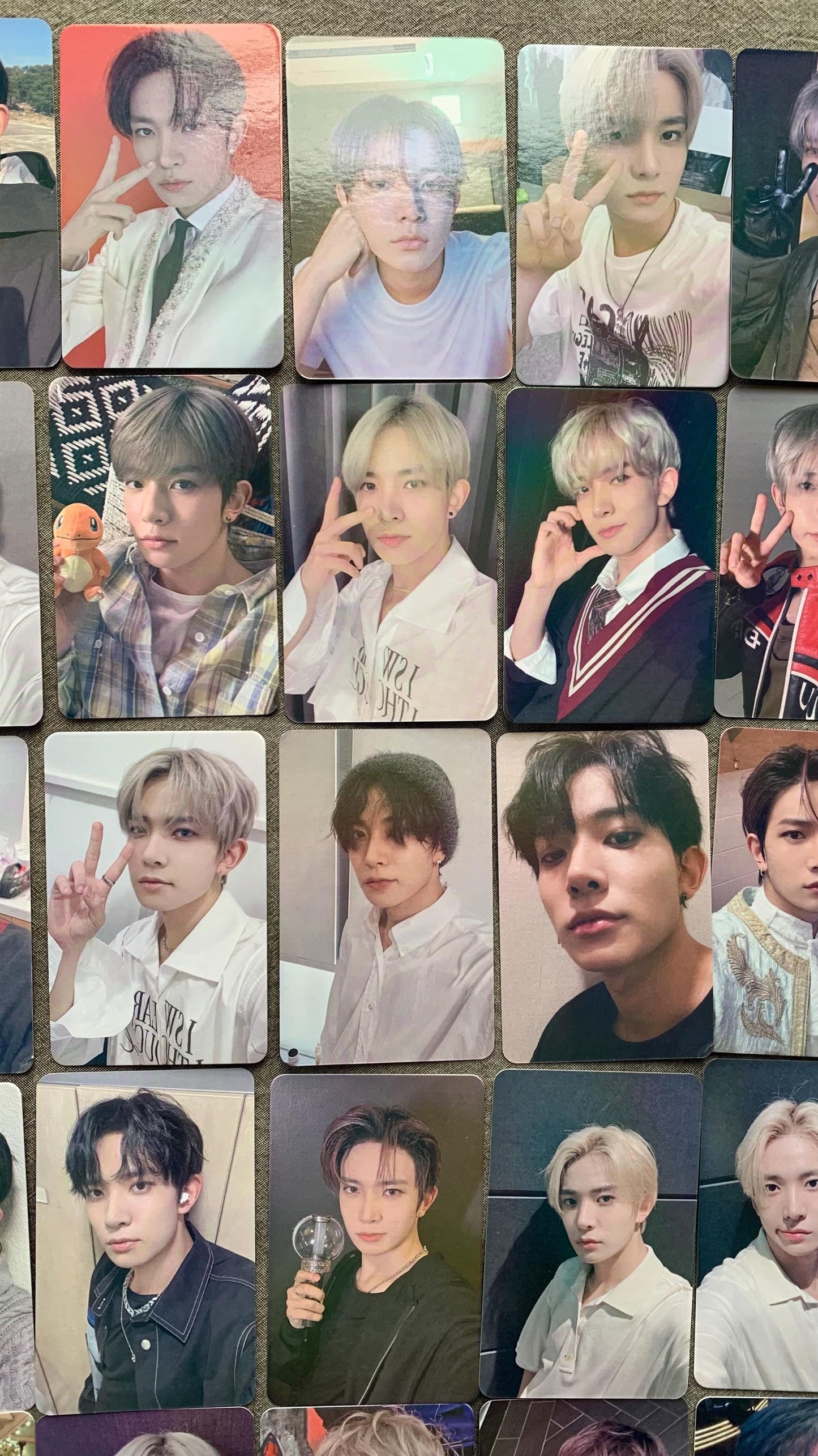 Heeseung 55pc/set laser cards Enhypen Kpop boy group merch lomo photocards C099