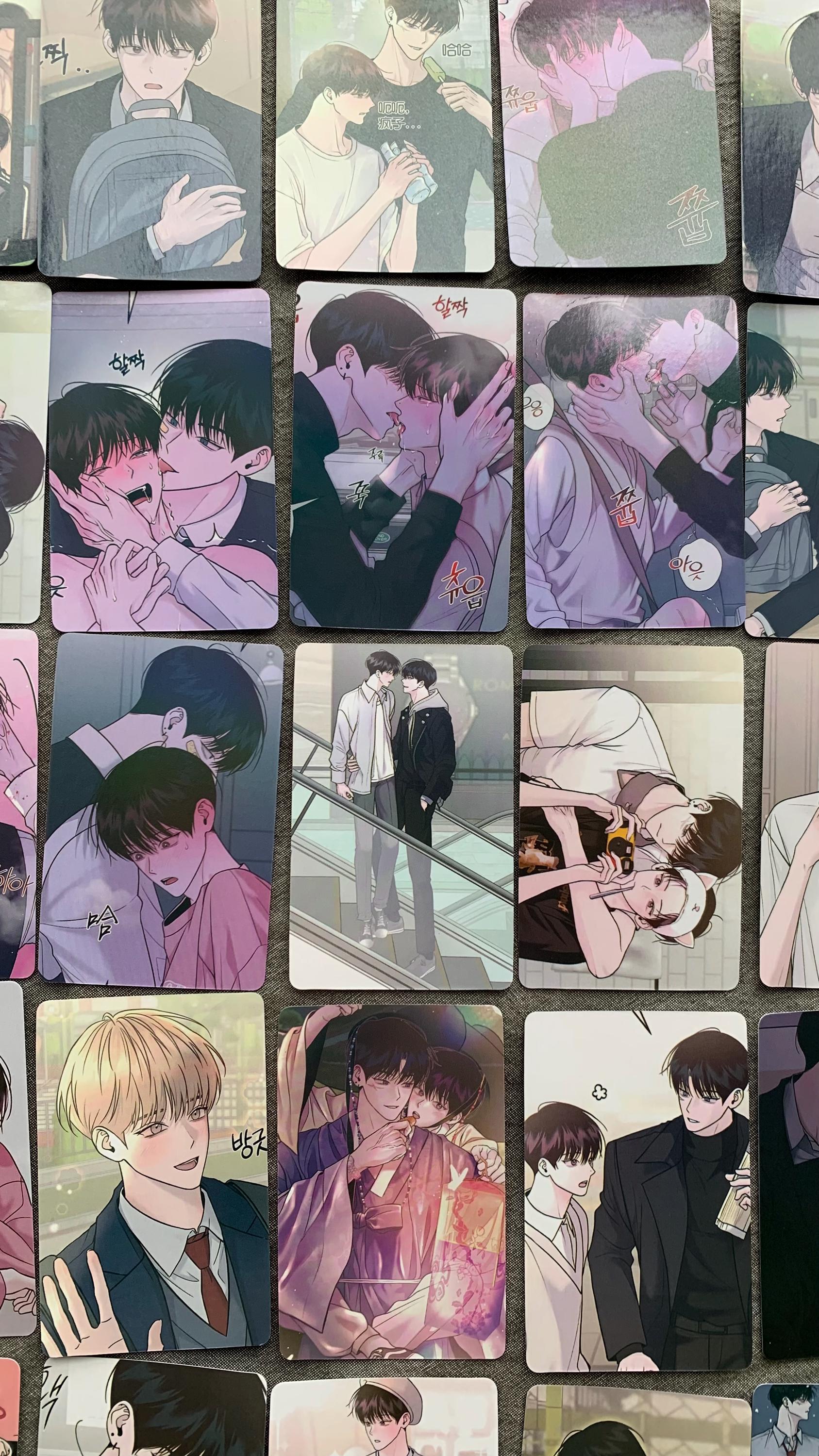 Save the Dae 55pc Laser cards Monday Savior Ciel mon lundi Yaoi Manhwa BL manga C044