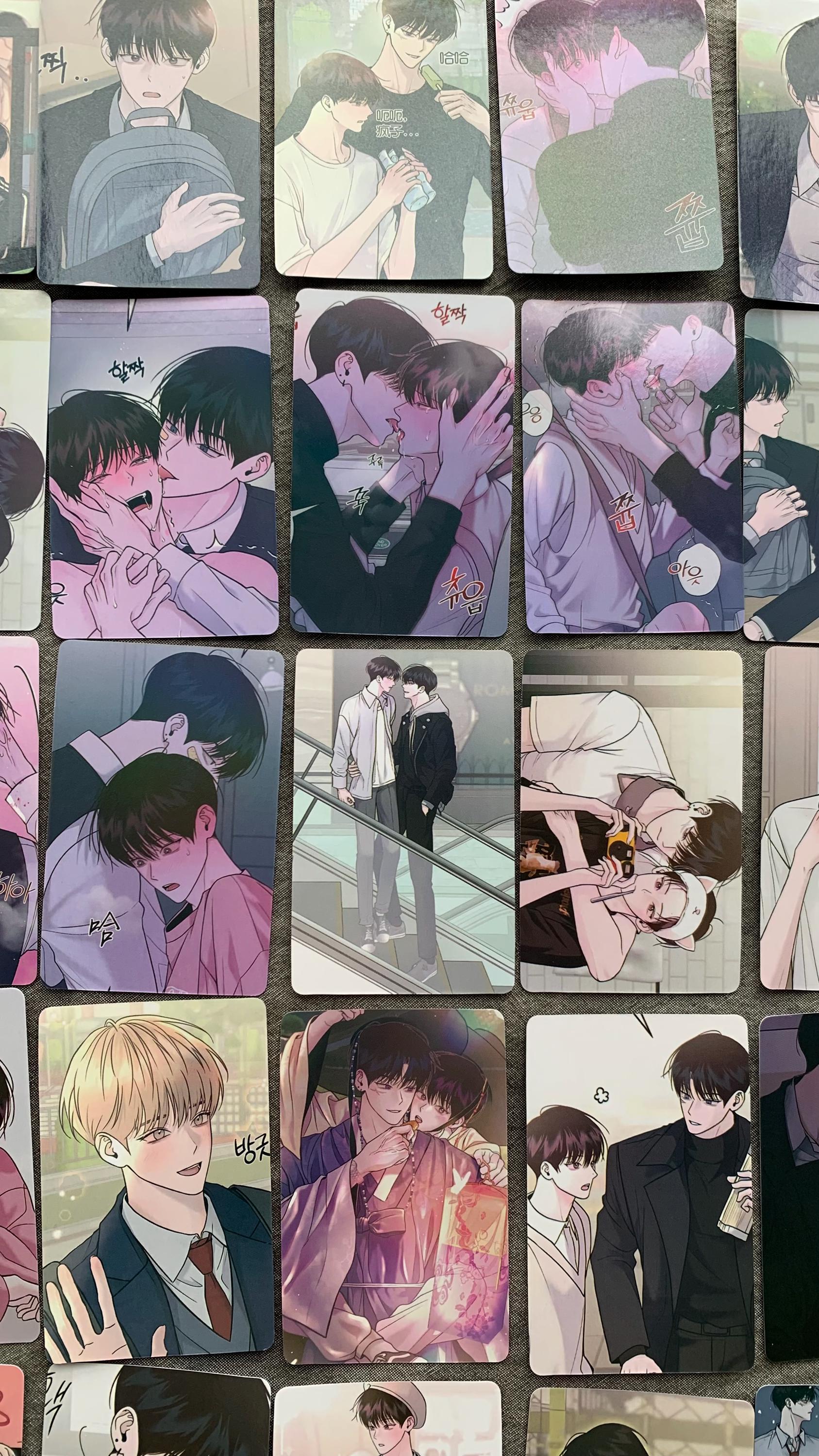 Save the Dae 55pc Laser cards Monday Savior Ciel mon lundi Yaoi Manhwa BL manga C044