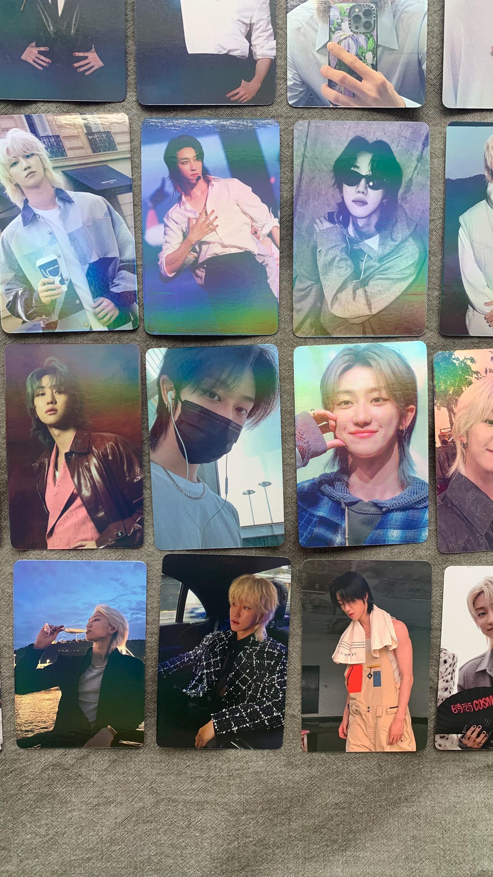 Minghao Seventeen 55pc/set The8 KPOP Photocards SVT merch lomo card C064