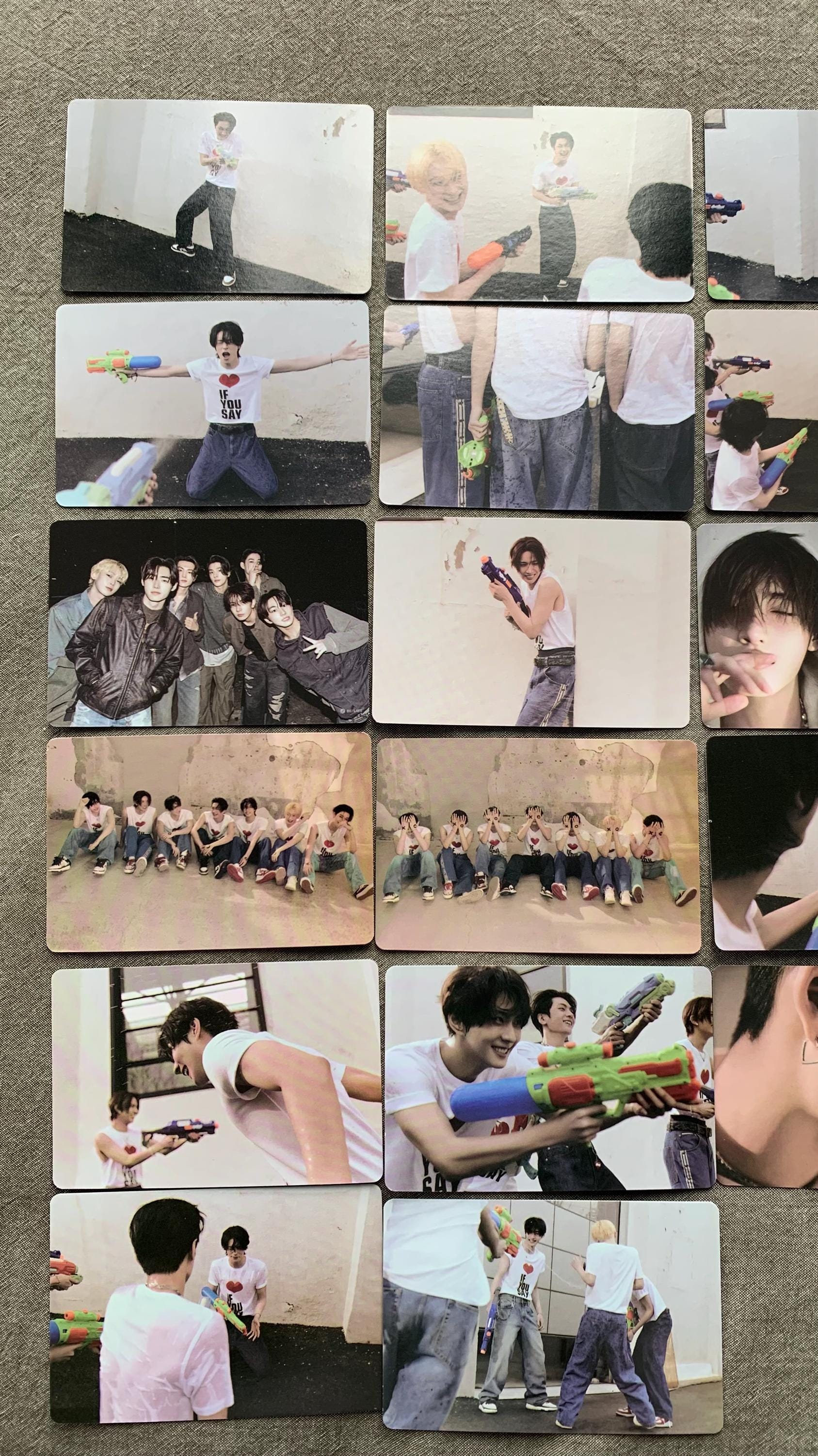 ENHYPEN 55pc/set laser cards Sunghoon Heeseung Sunoo Jungwon Ni-ki Jay Kpop boy group merch lomo photocards C111