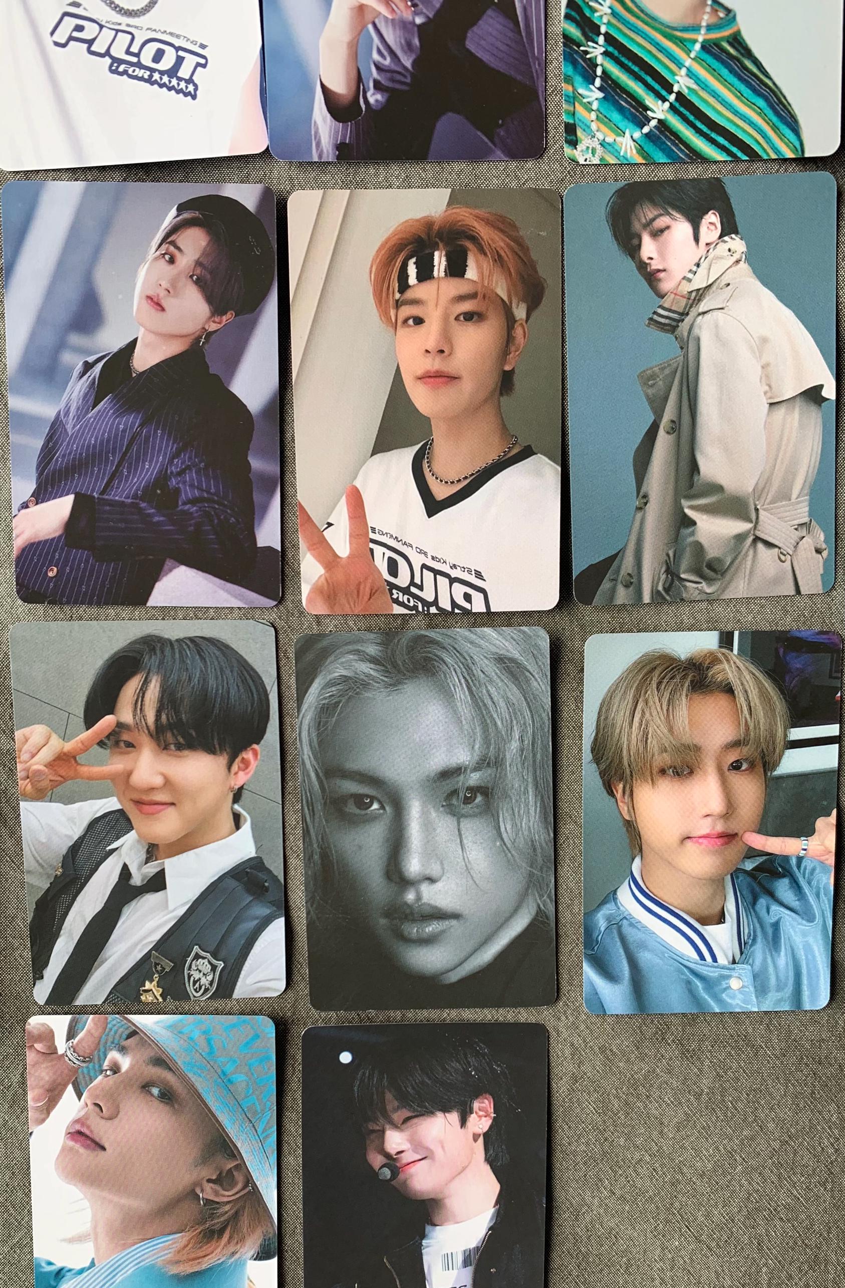 Stray Kids 55pc lomo cards Chk Chk Boom 5 stars Merch KPOP Photocards Felix Bangchan Leeknow Hyunjin Lomo Card C071