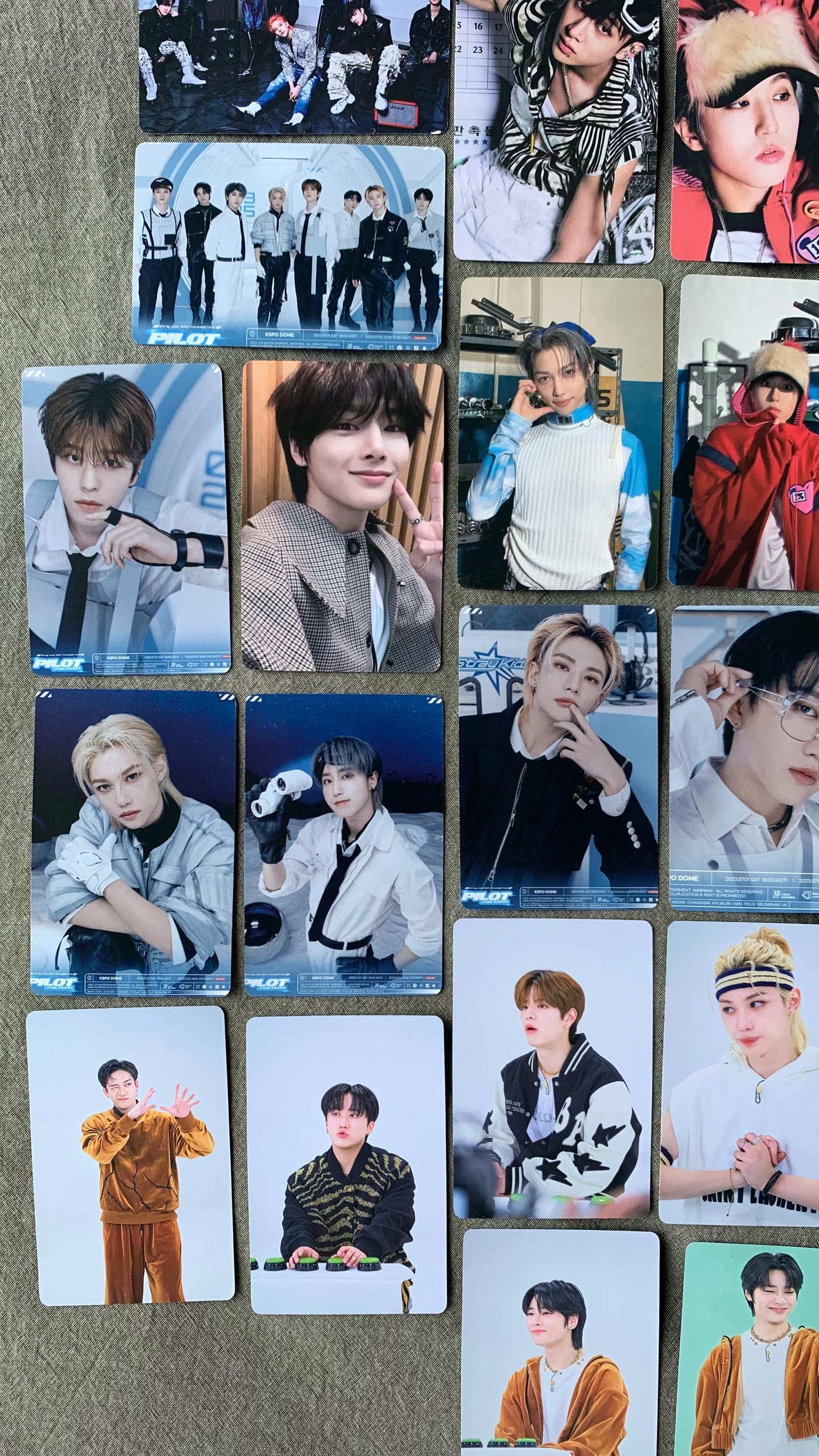 Stray Kids 55pc lomo cards Chk Chk Boom 5 stars Merch KPOP Photocards Felix Bangchan Leeknow Hyunjin Lomo Card C072