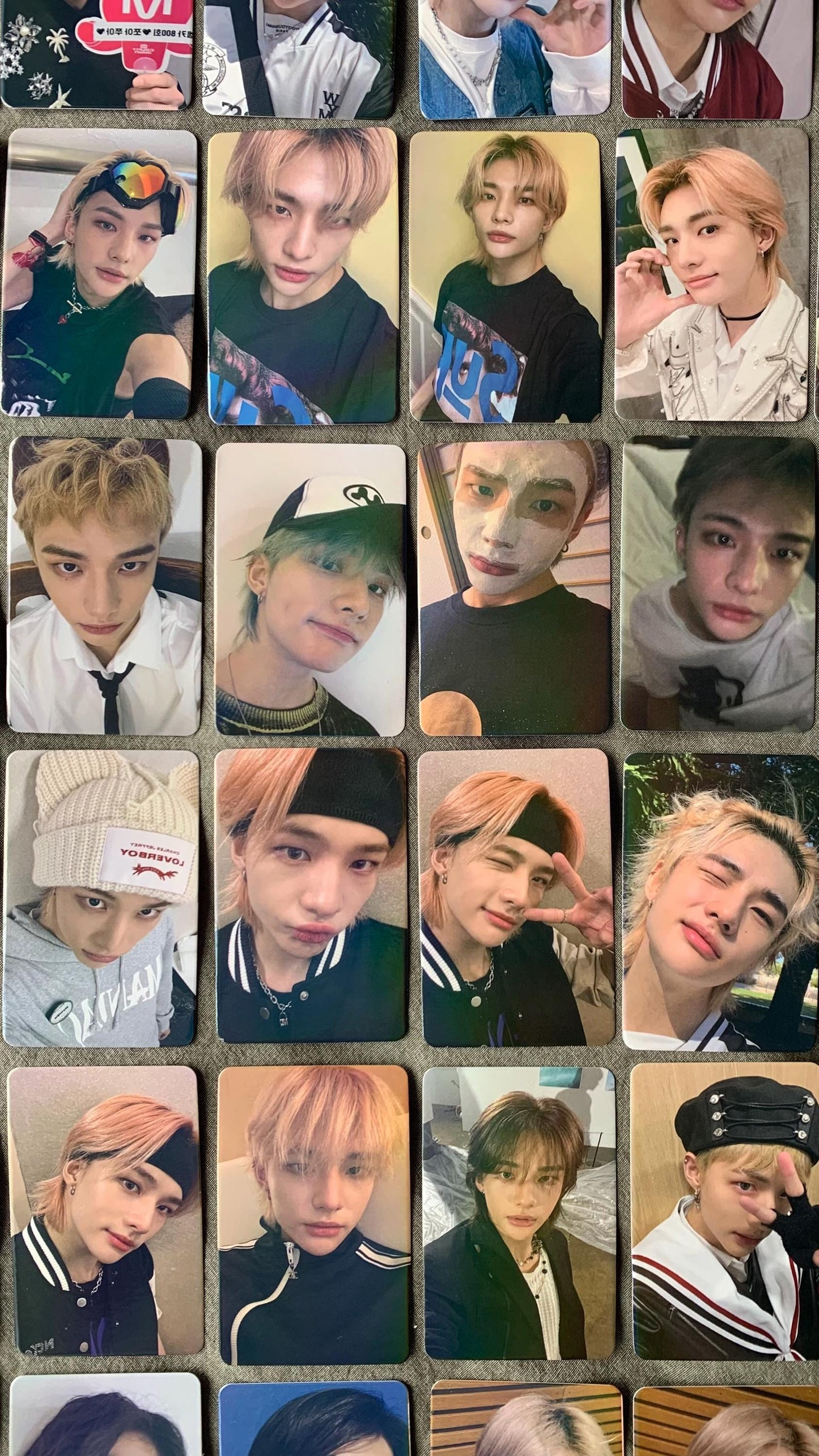 Hyunjin 55pc lomo cards stray kids Merch KPOP Photocards Lomo Card C074