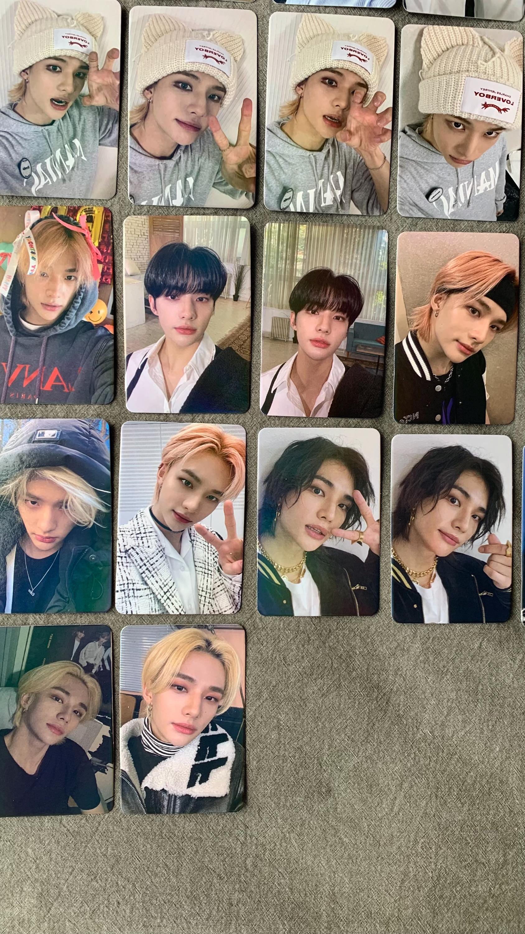 Hyunjin 55pc lomo cards stray kids Merch KPOP Photocards Lomo Card C074