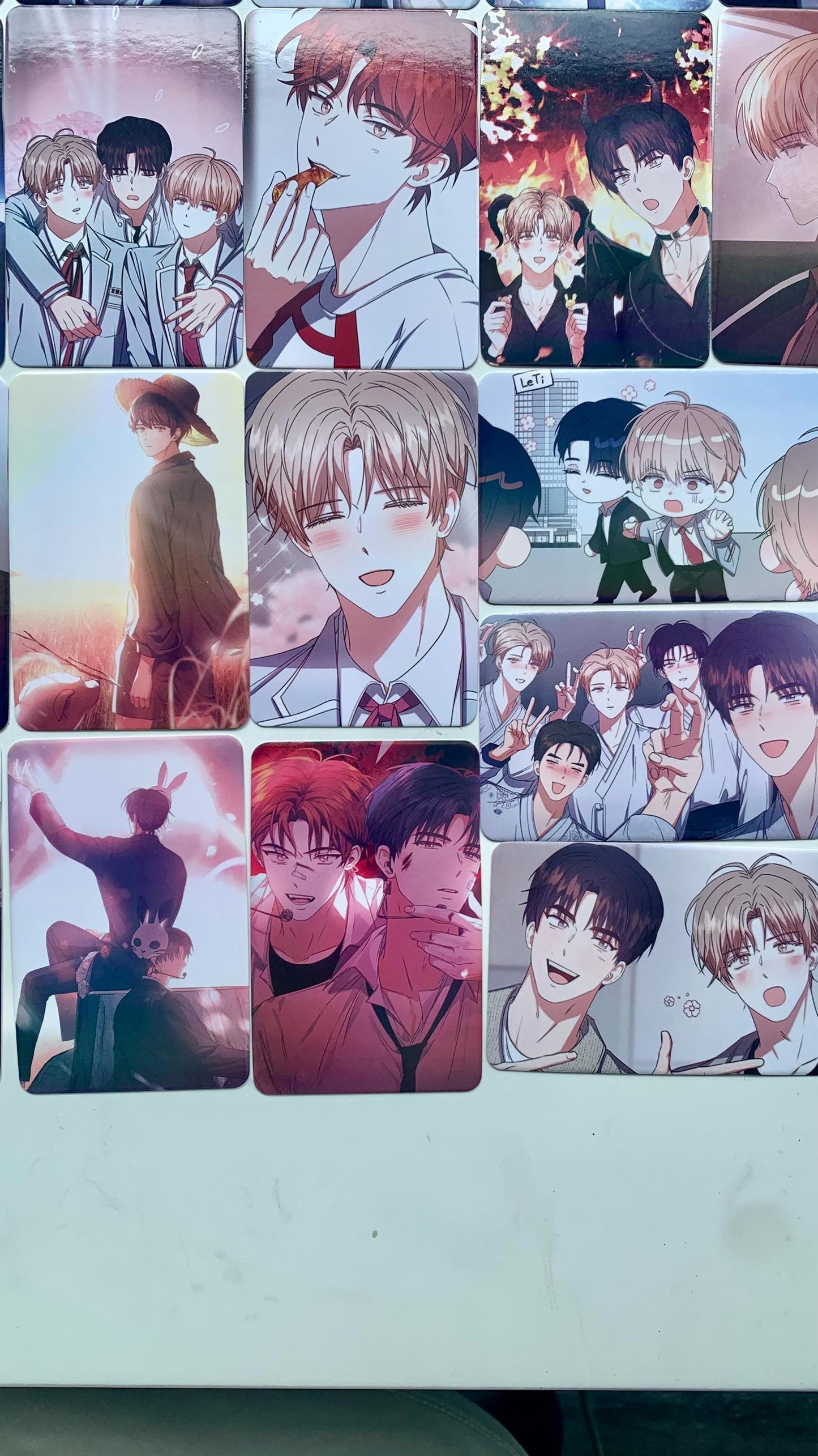 Debut or Die Lomo Cards yaoi manhwa BL manga Collectible gift C081