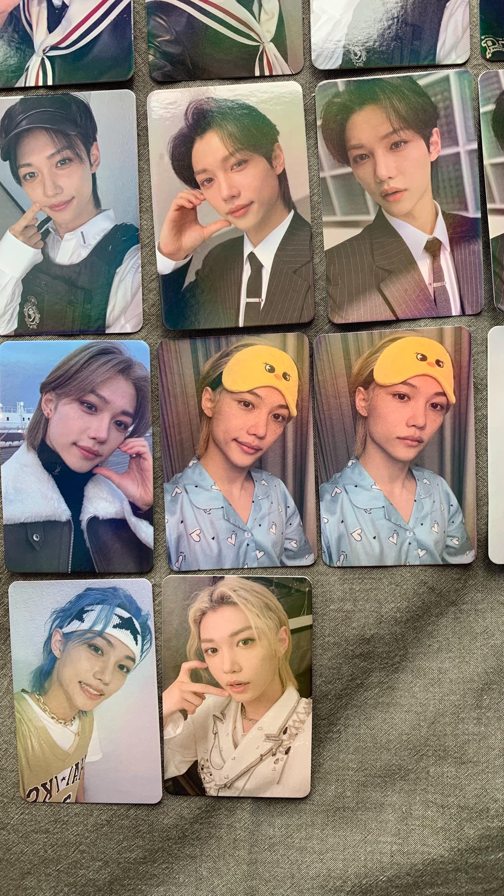 Felix 55pc laser lomo cards Stray Kids Merch KPOP Yongbok Bangchan Leeknow Hyunjin SKZ gift for STAY C097