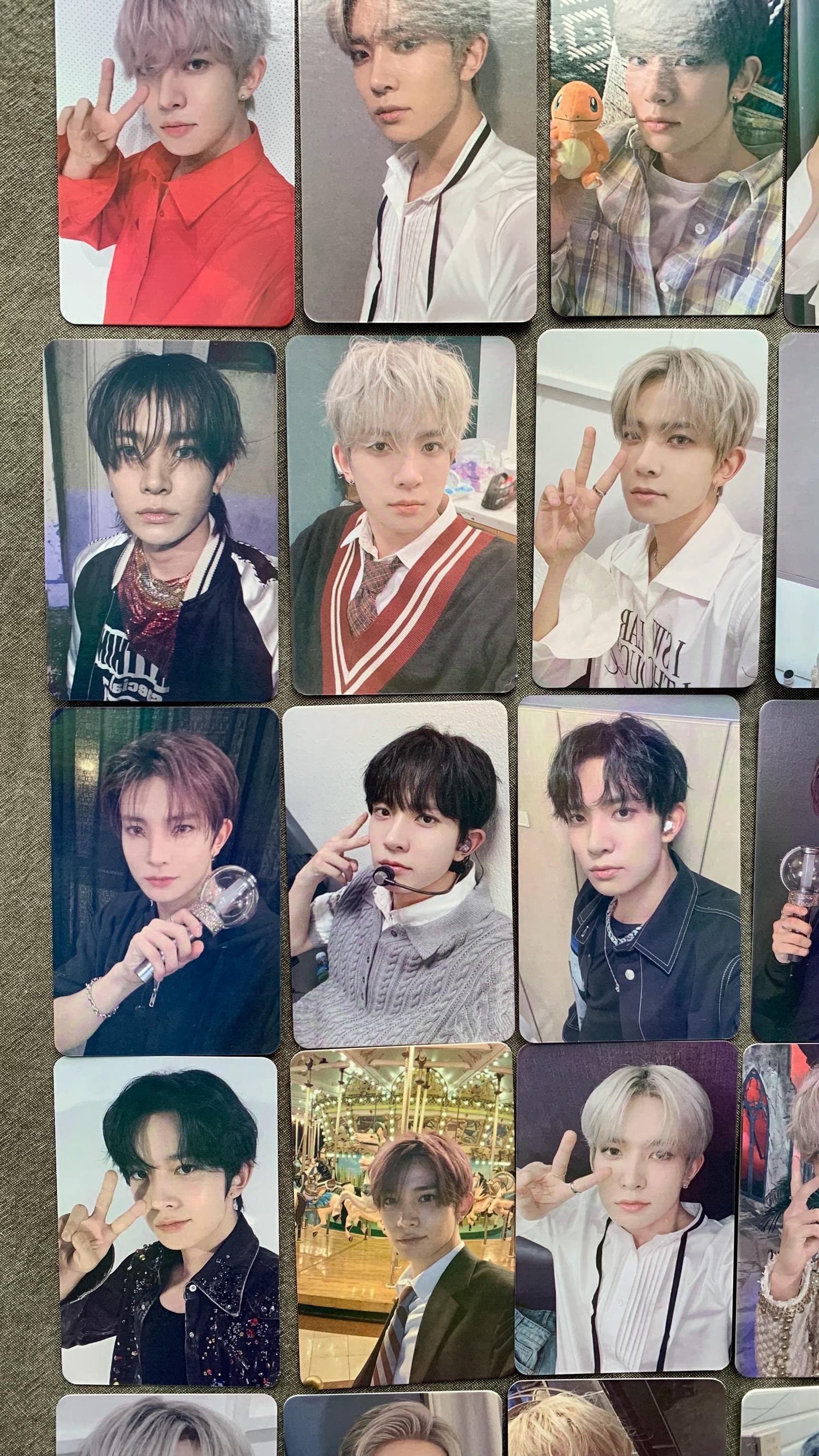 Heeseung 55pc/set laser cards Enhypen Kpop boy group merch lomo photocards C099