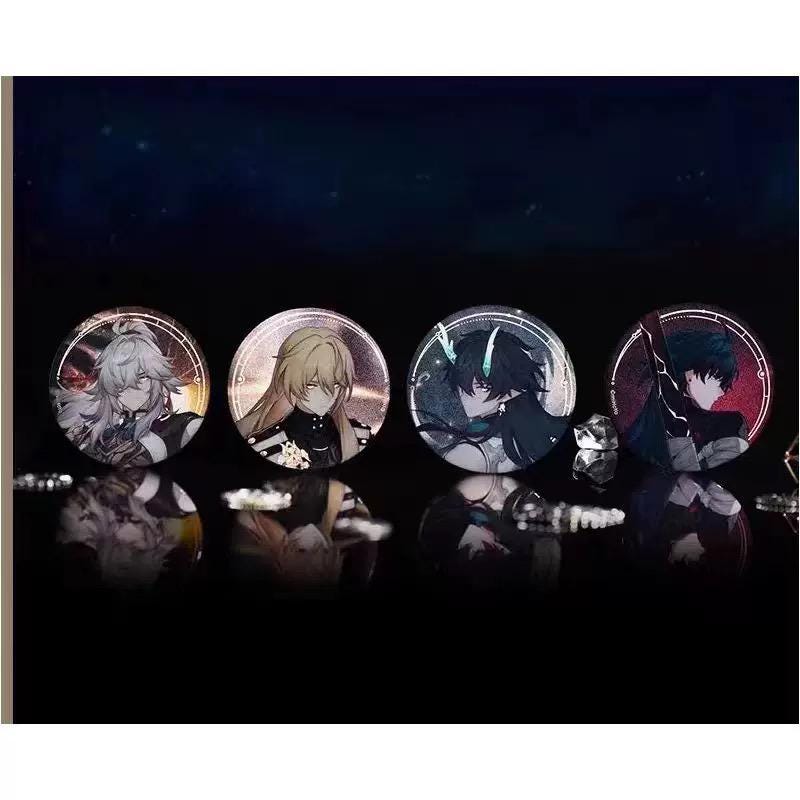 4pc/set Honkai: Star Rail Badges Blade Imbibitor Luocha Jing Yuan ACG gamer gift C106