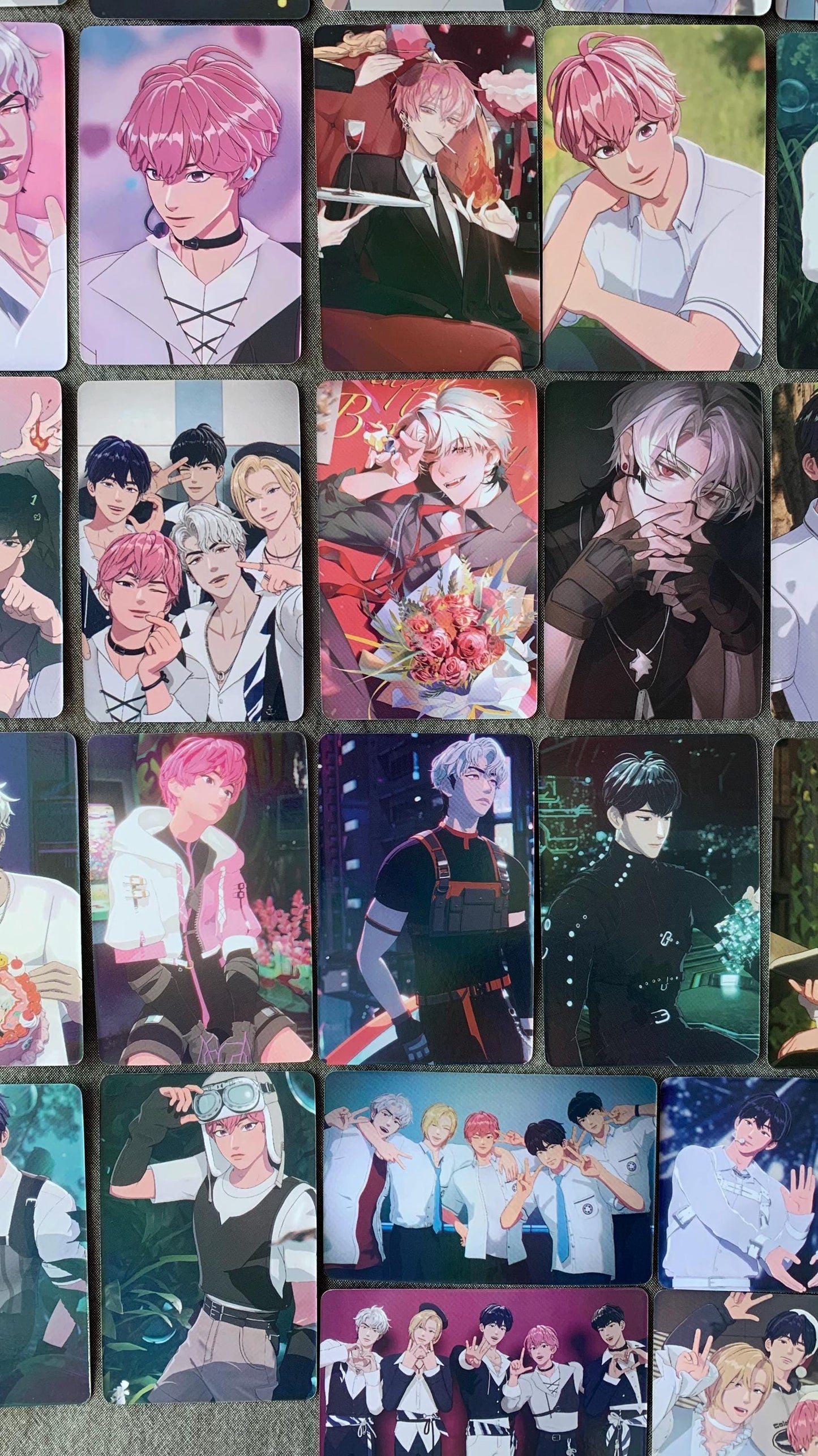 PLAVE 55pc/set laser cards Bamby Eunho Hamin Noah Yejun Kpop virtual boy group merch lomo photocards C133