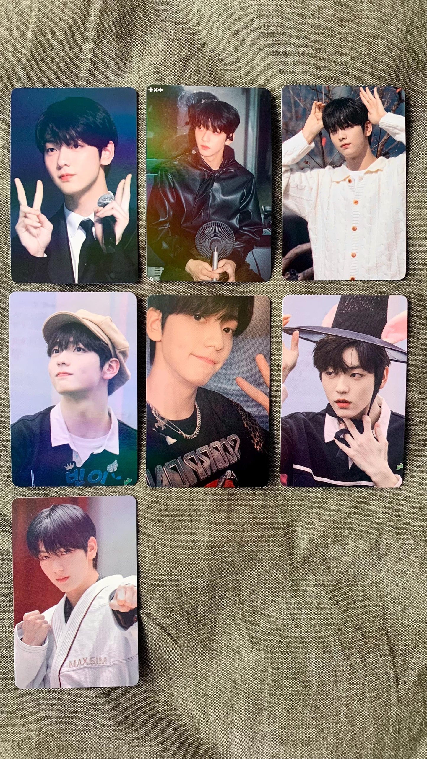 SOOBIN TXT 55pc/set Yeonjun Beomgyu Taehyun HueningKai Kpop merch lomo card C140