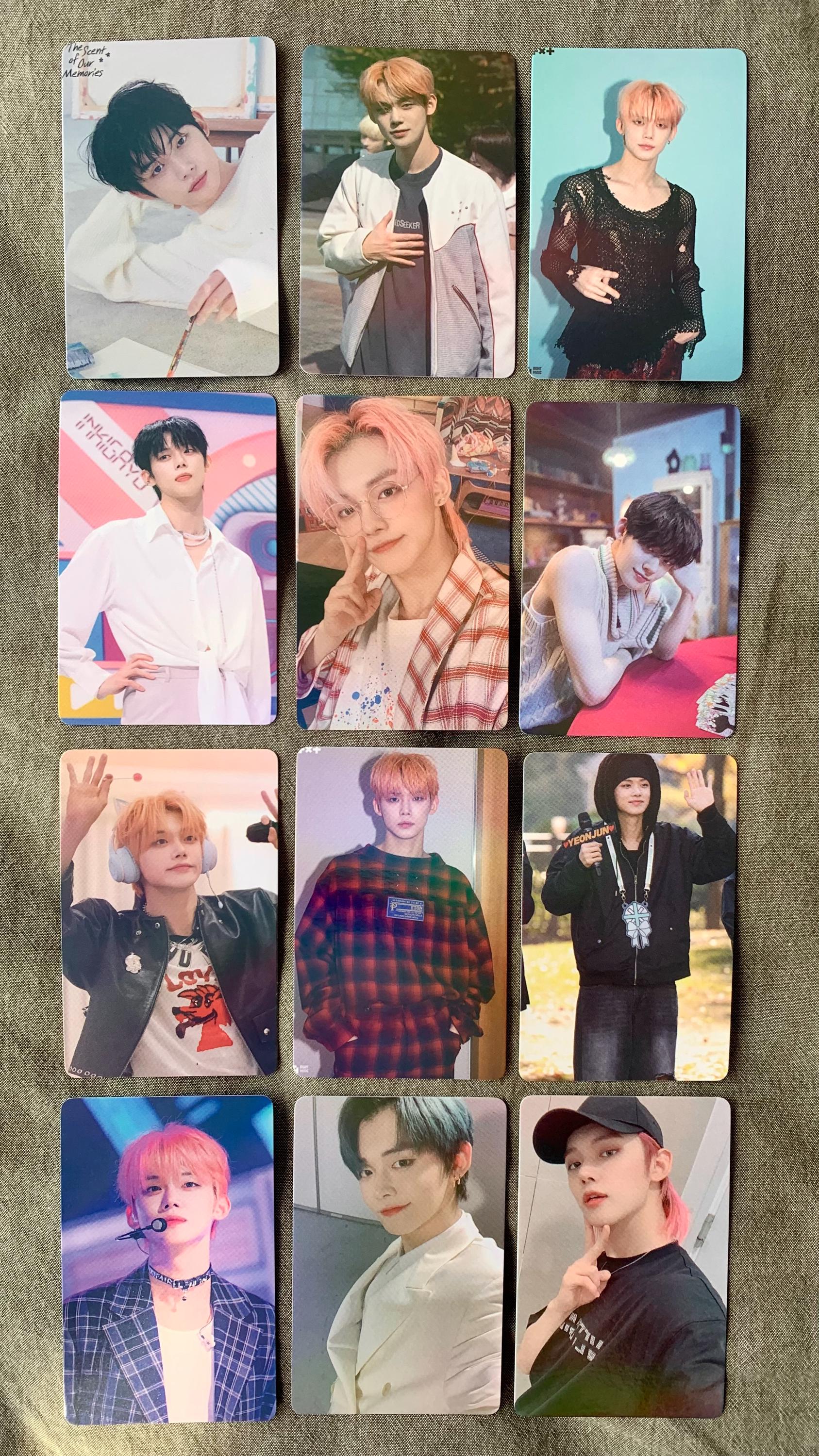 YEONJUN TXT 55pc/set Soobin Beomgyu Taehyun HueningKai Kpop merch lomo card C143