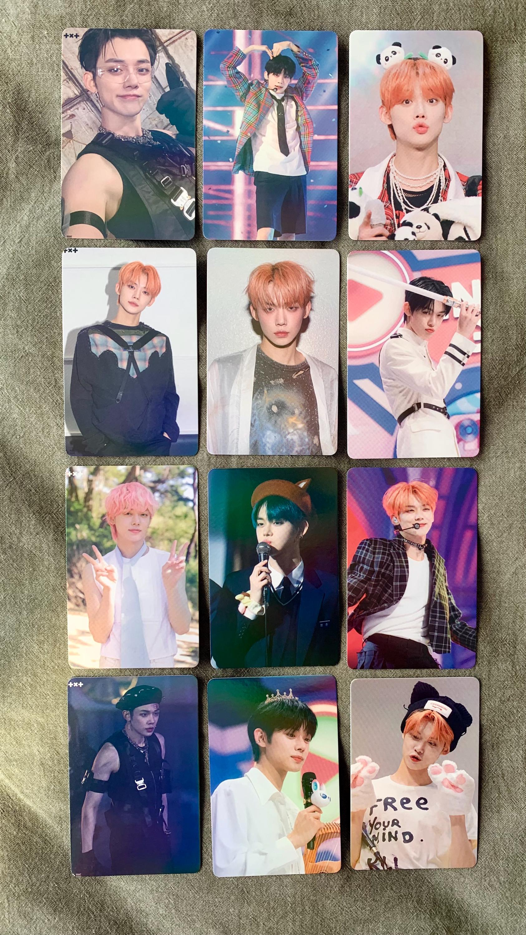 YEONJUN TXT 55pc/set Soobin Beomgyu Taehyun HueningKai Kpop merch lomo card C143