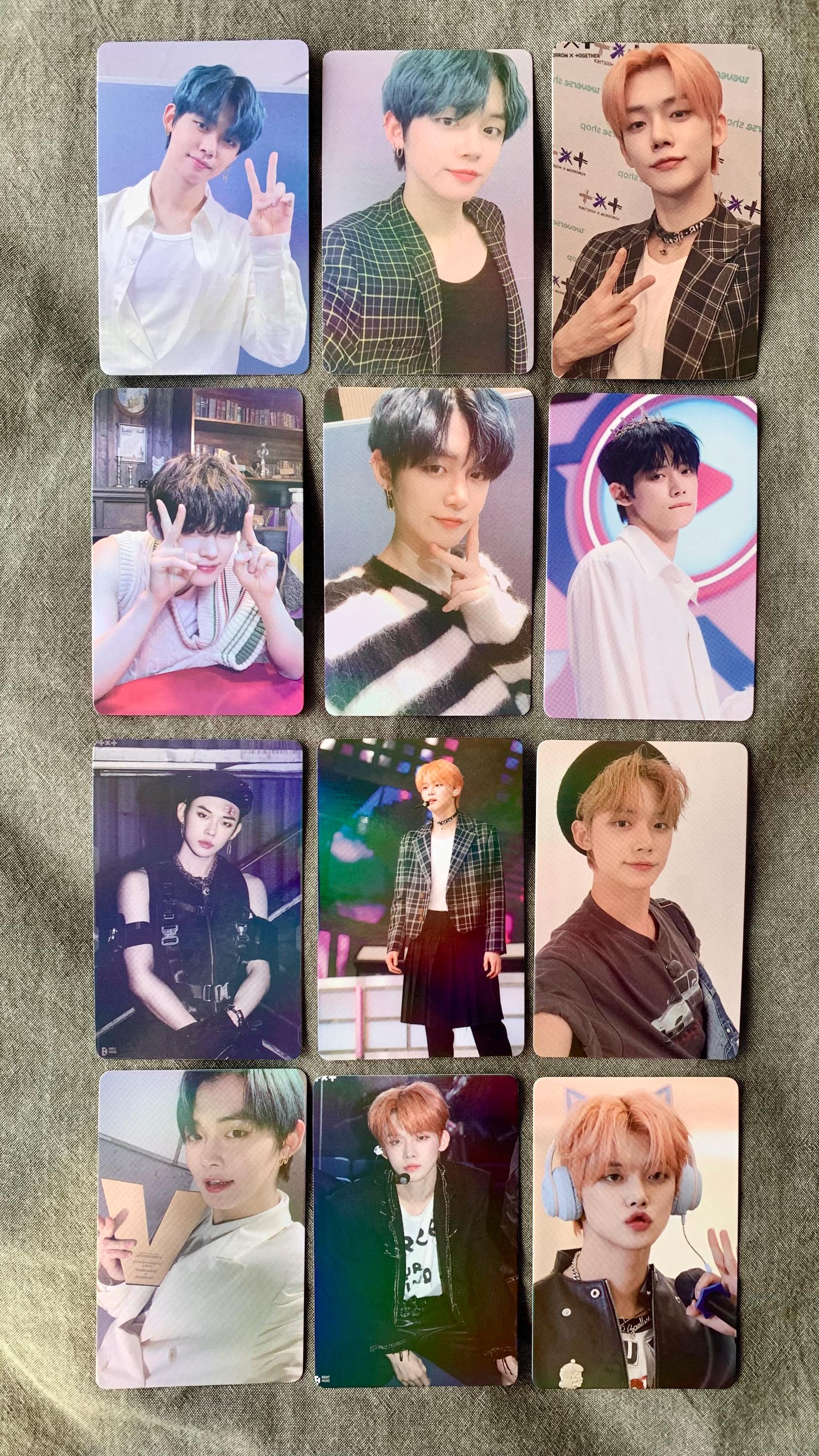 YEONJUN TXT 55pc/set Soobin Beomgyu Taehyun HueningKai Kpop merch lomo card C143