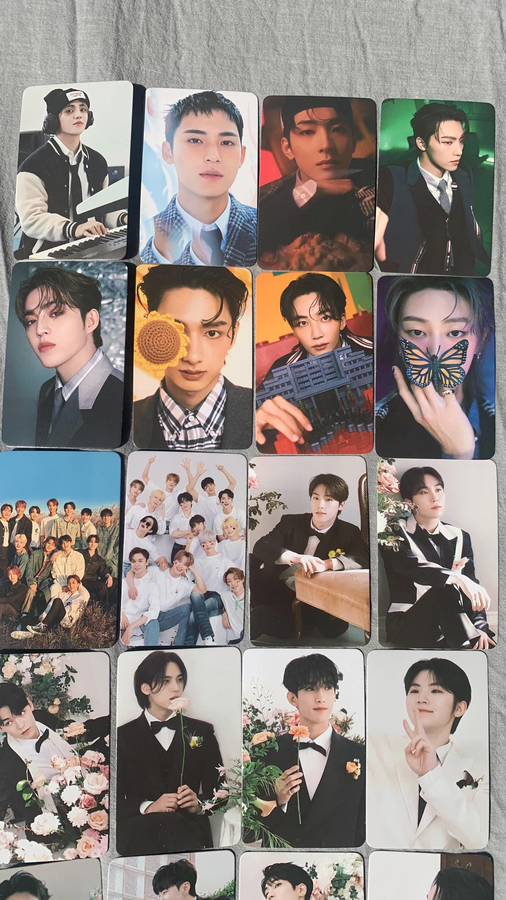 Seventeen 55pc/set Laser Photocards SCoups Jeonghan Joshua Jun Hoshi Wonwoo Woozi DK Mingyu The8 Seungkwan Vernon Dino Kpop Lomo Card C166