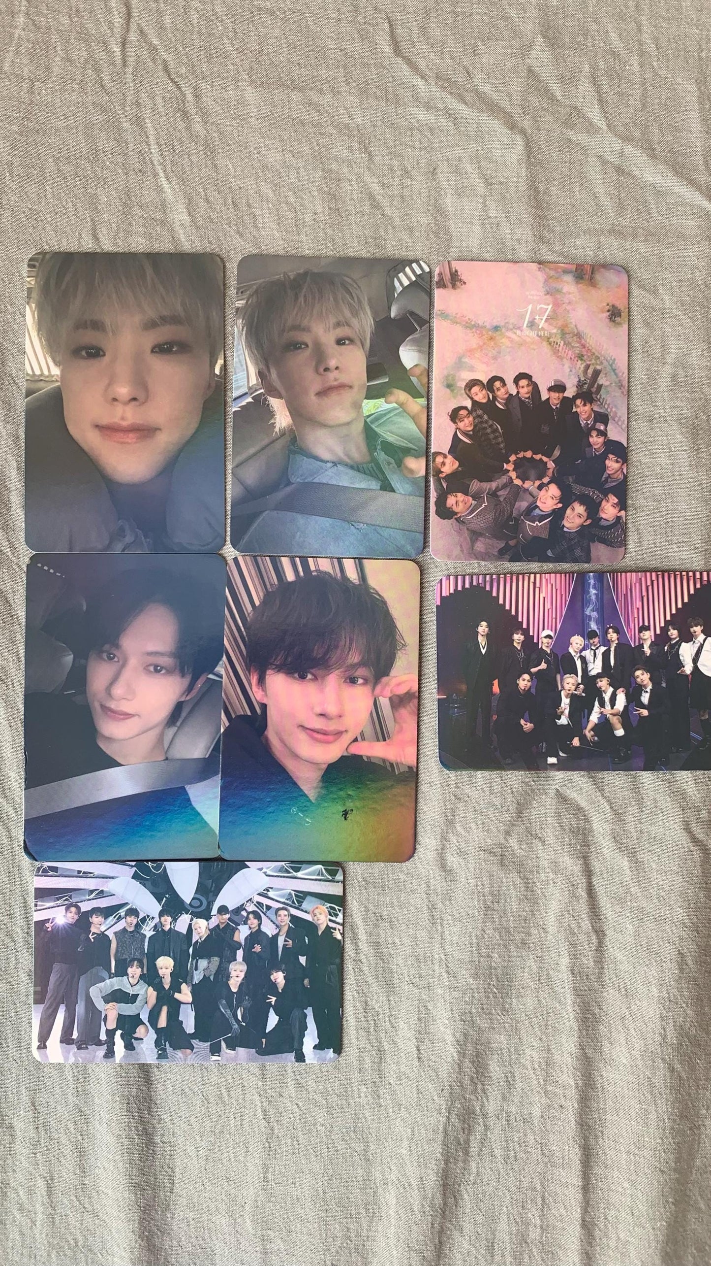 Seventeen 55pc/set Laser Photocards SCoups Jeonghan Joshua Jun Hoshi Wonwoo Woozi DK Mingyu The8 Seungkwan Vernon Dino Kpop Lomo Card C171