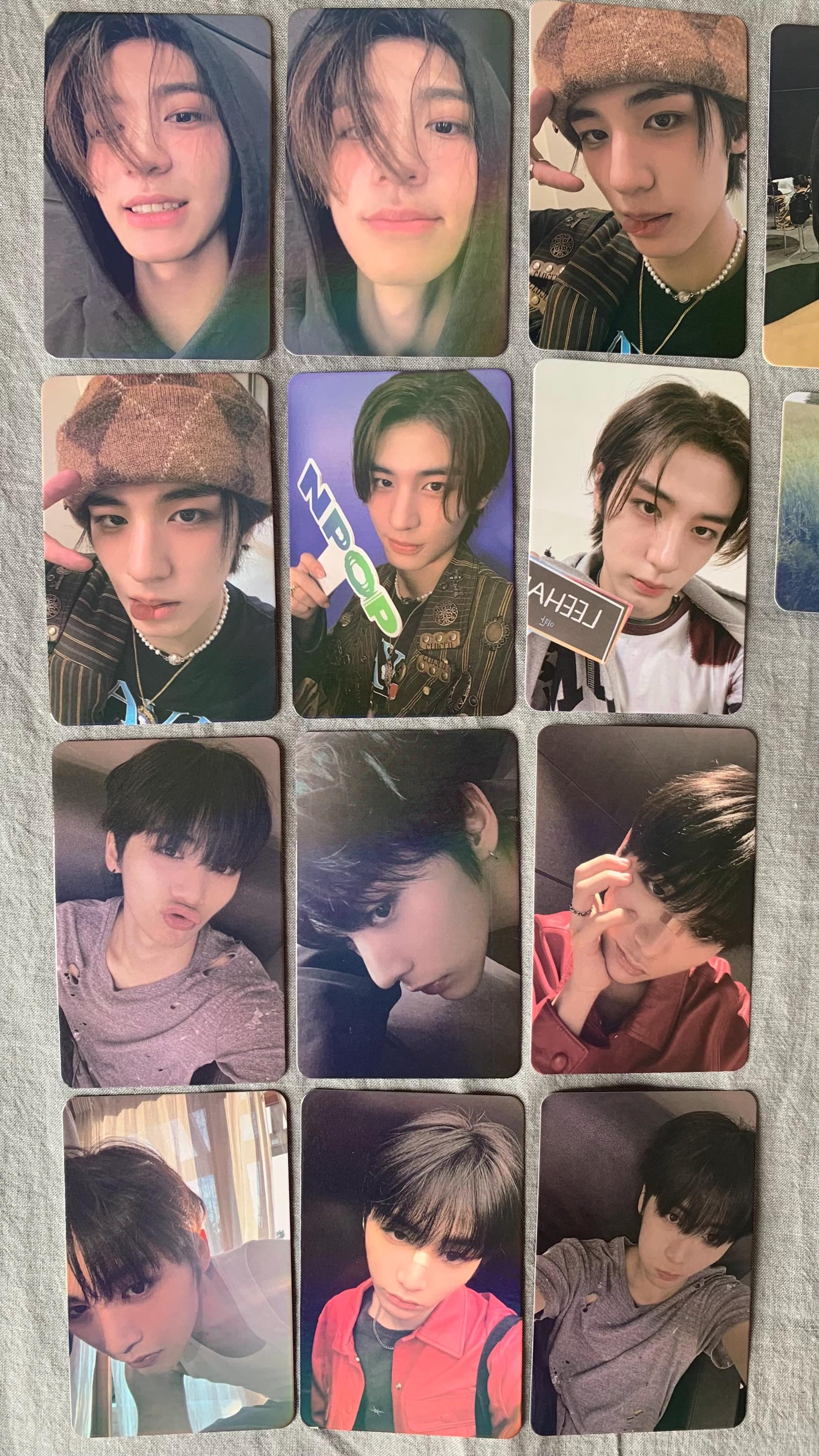 BoyNextDoor 55pc/set Taesan Sungho Jaehyun Leehan Riwoo Woonhak Kpop merch lomo card C178