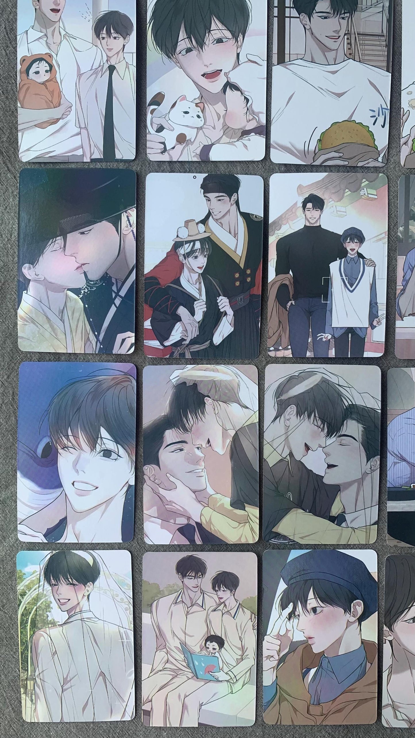 Origin of species 55pc Laser cards Lee Youngjin Seo Seunghyun Yaoi Manhwa BL manga C131