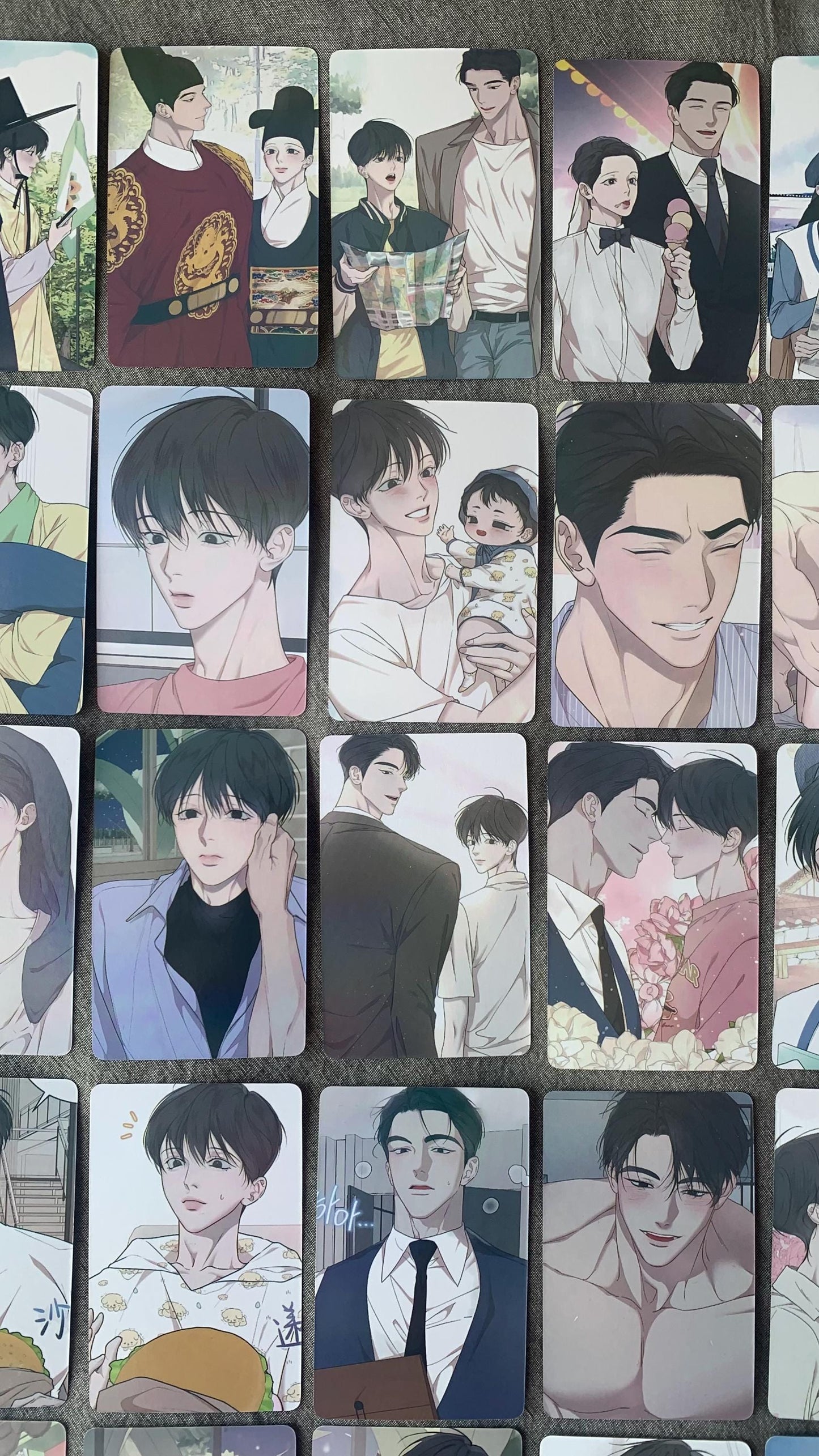 Origin of species 55pc Laser cards Lee Youngjin Seo Seunghyun Yaoi Manhwa BL manga C131