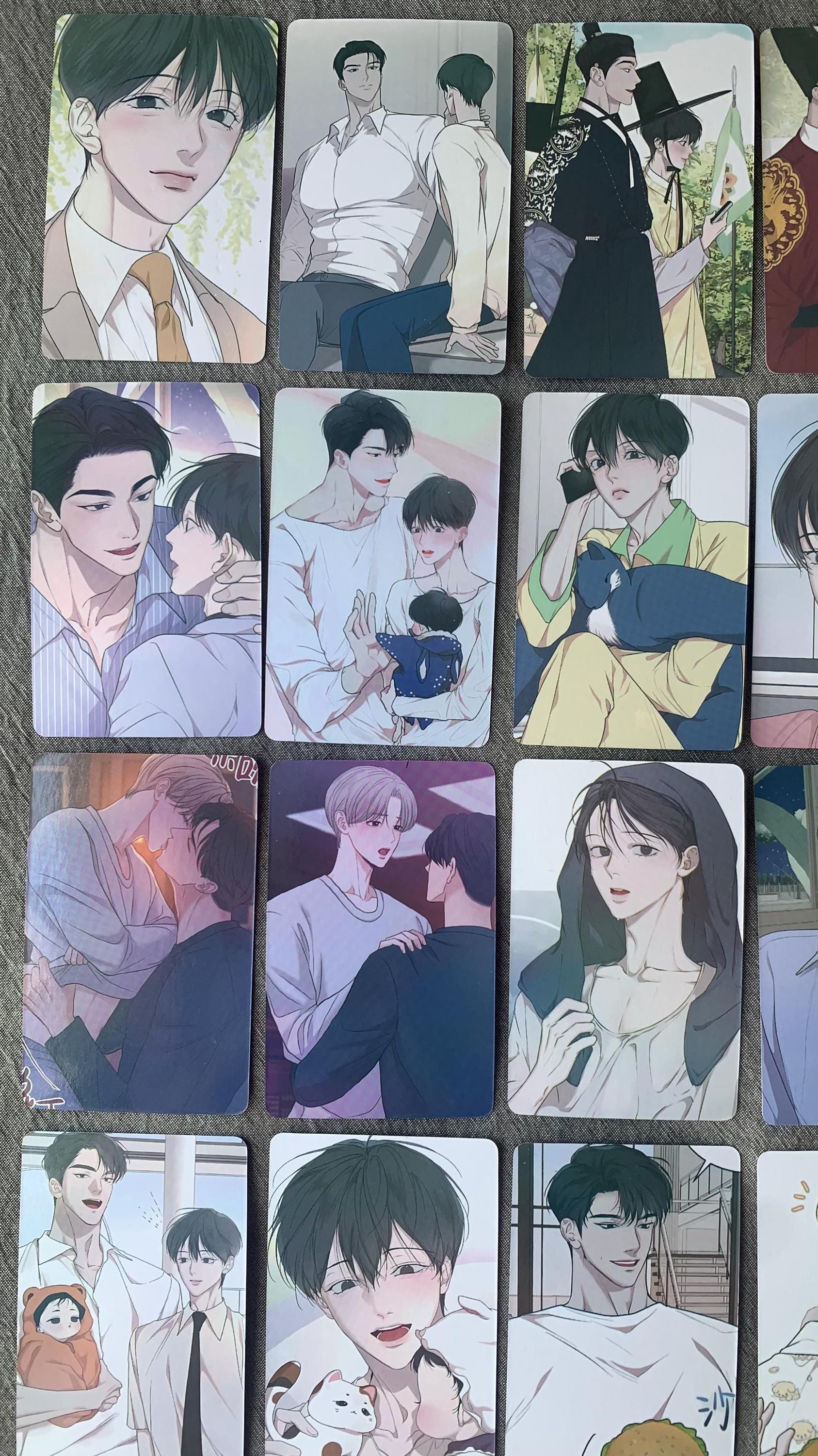 Origin of species 55pc Laser cards Lee Youngjin Seo Seunghyun Yaoi Manhwa BL manga C131