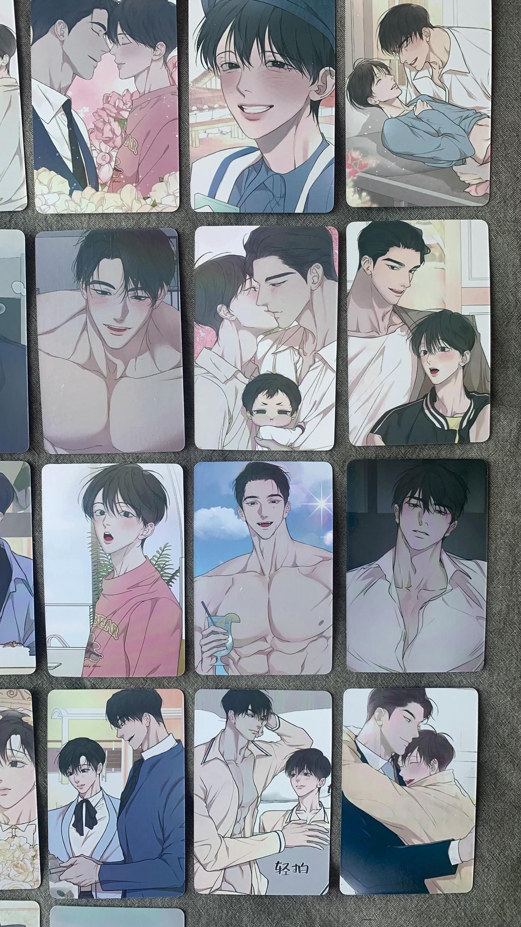 Origin of species 55pc Laser cards Lee Youngjin Seo Seunghyun Yaoi Manhwa BL manga C131