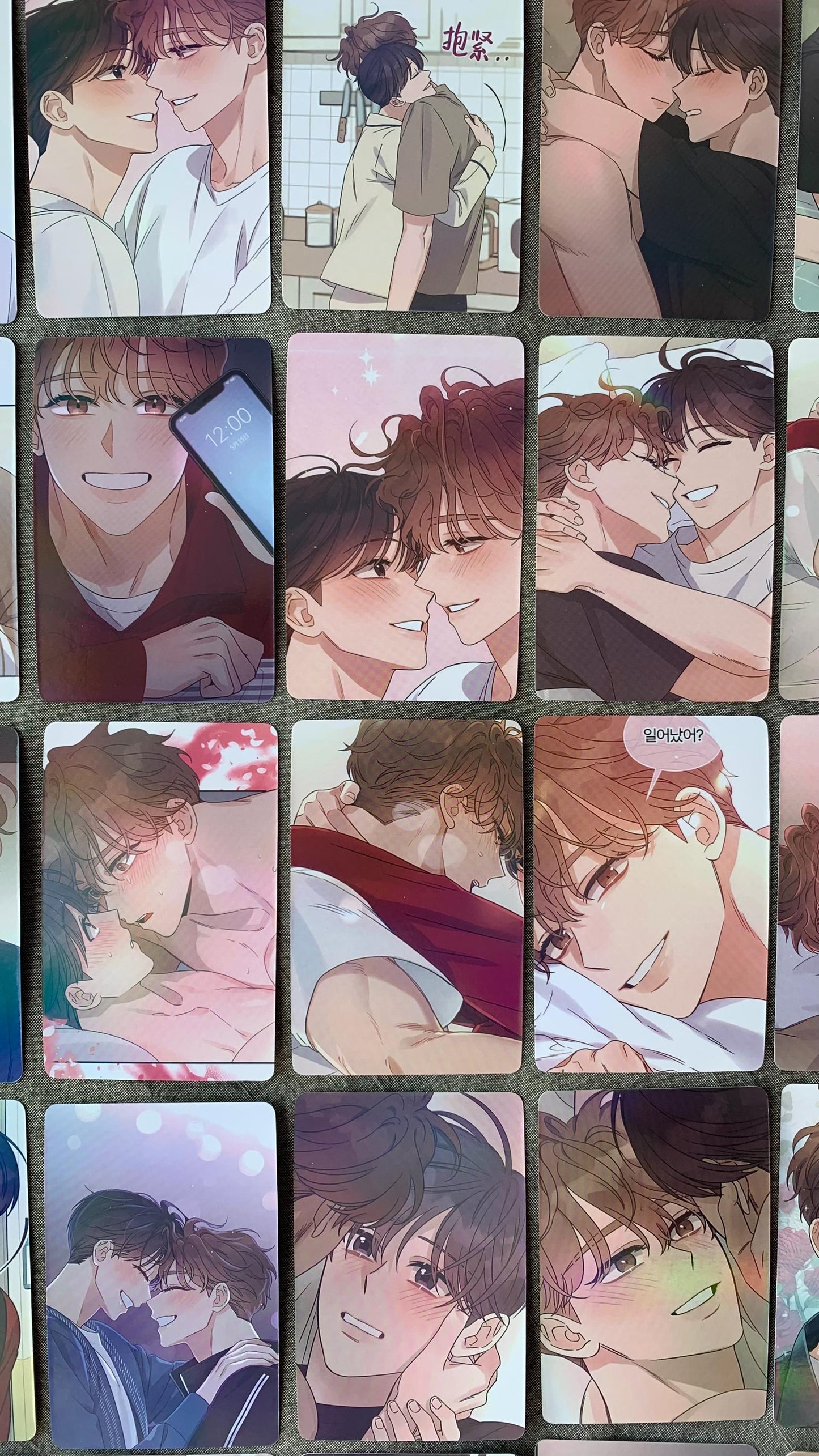 Omega Complex 55pc Laser cards Tae Gyeom Yoon Woo Yaoi Manhwa BL manga C132