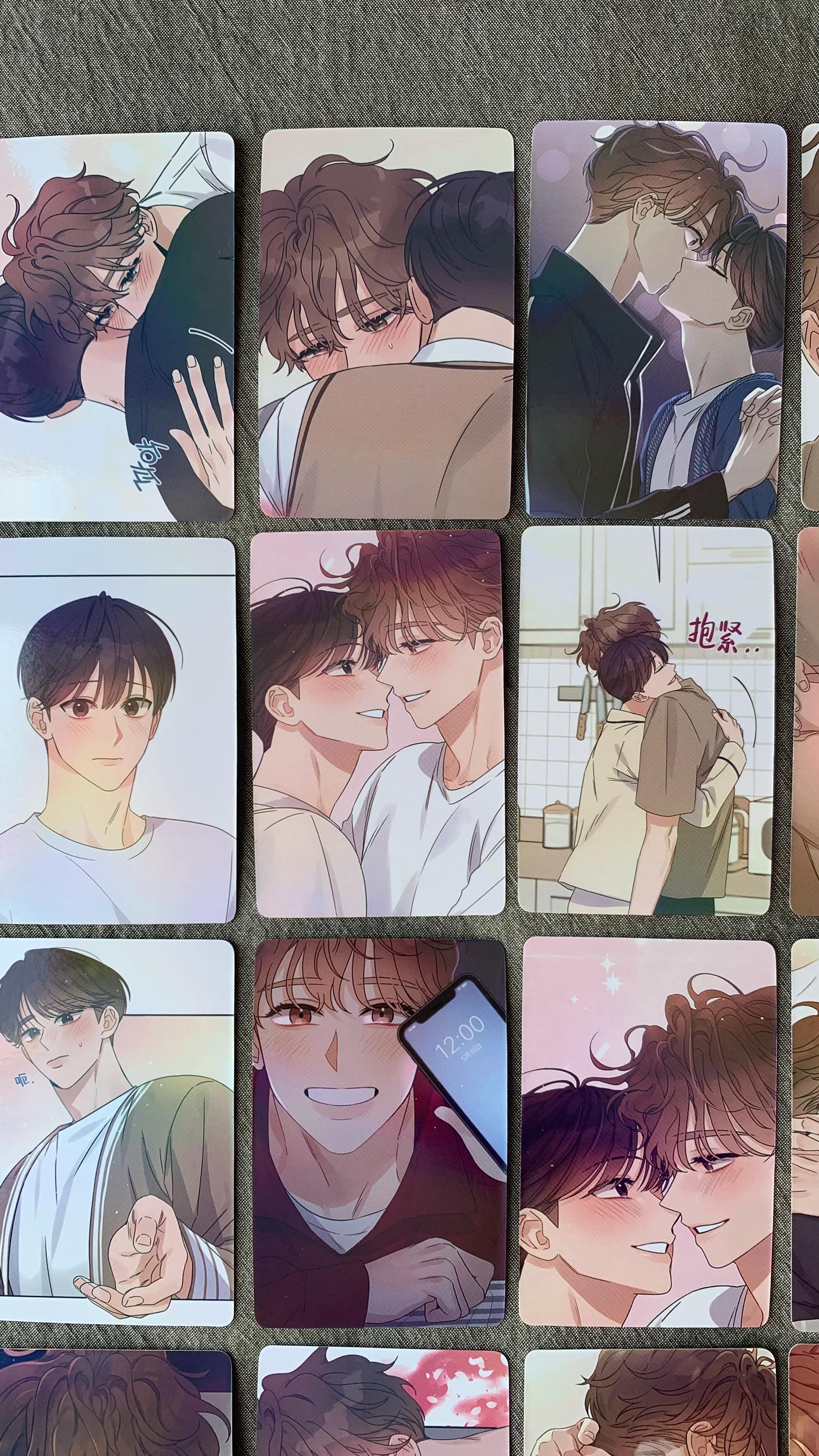 Omega Complex 55pc Laser cards Tae Gyeom Yoon Woo Yaoi Manhwa BL manga C132