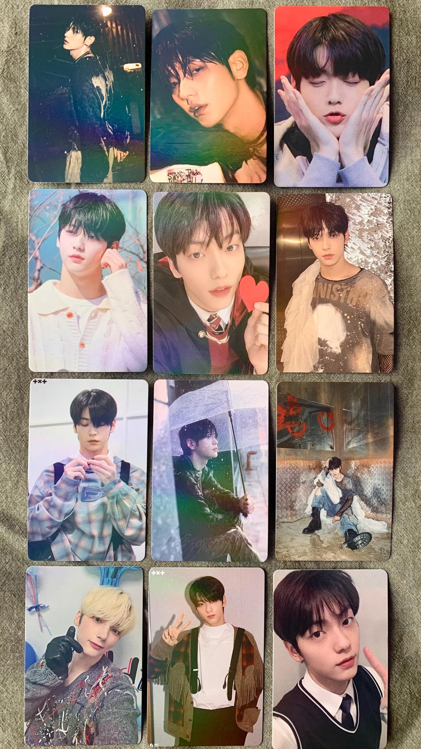 SOOBIN TXT 55pc/set Yeonjun Beomgyu Taehyun HueningKai Kpop merch lomo card C140