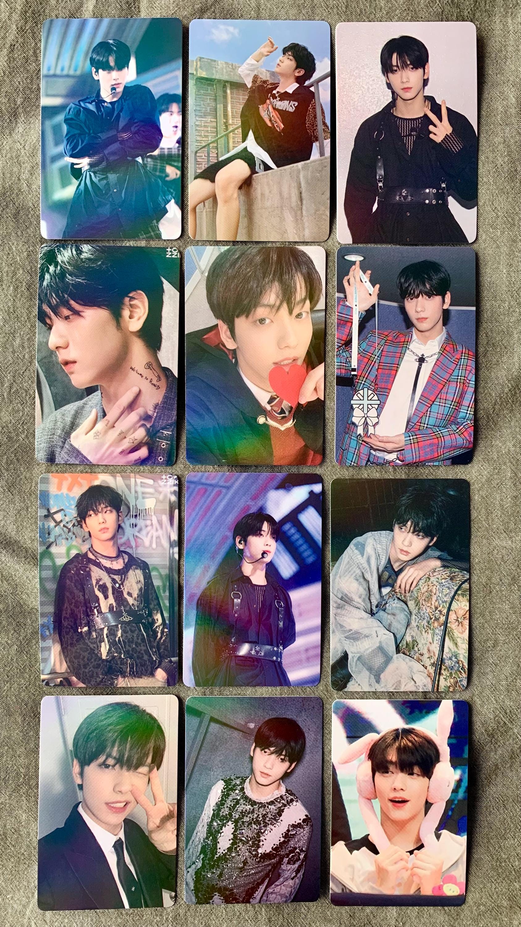 SOOBIN TXT 55pc/set Yeonjun Beomgyu Taehyun HueningKai Kpop merch lomo card C140