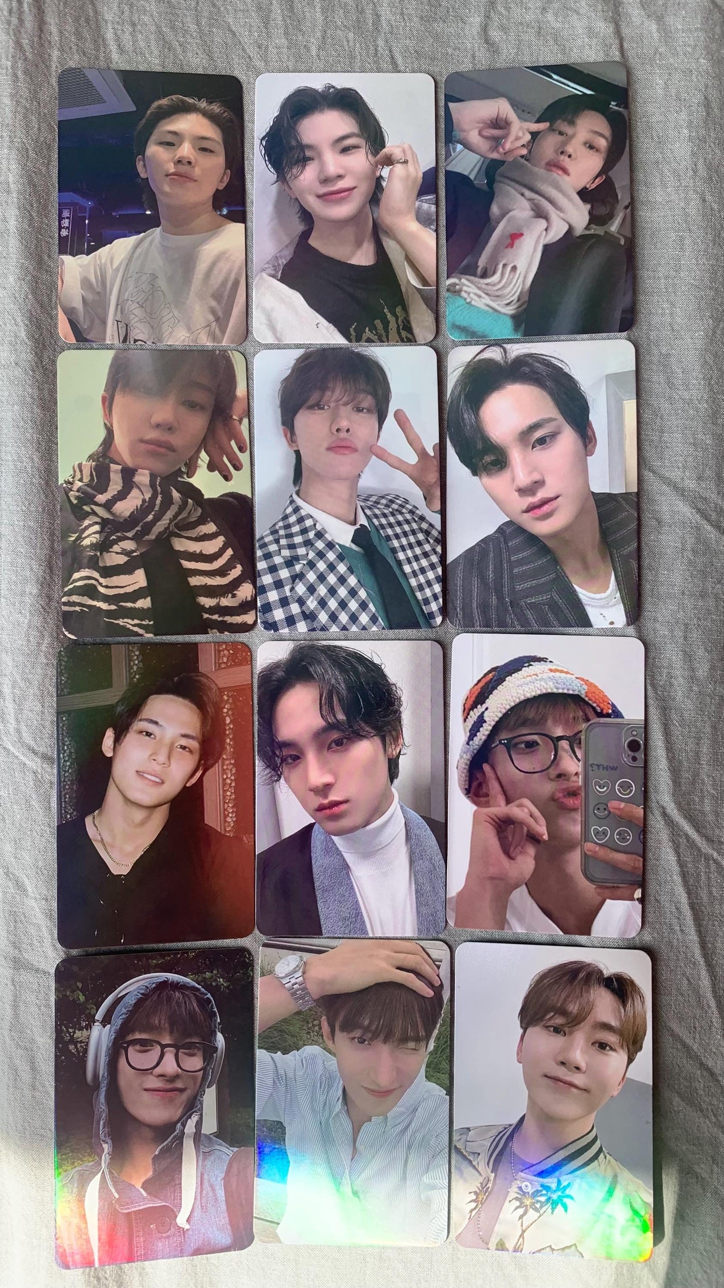 Seventeen 55pc/set Laser Photocards SCoups Jeonghan Joshua Jun Hoshi Wonwoo Woozi DK Mingyu The8 Seungkwan Vernon Dino Kpop Lomo Card C170