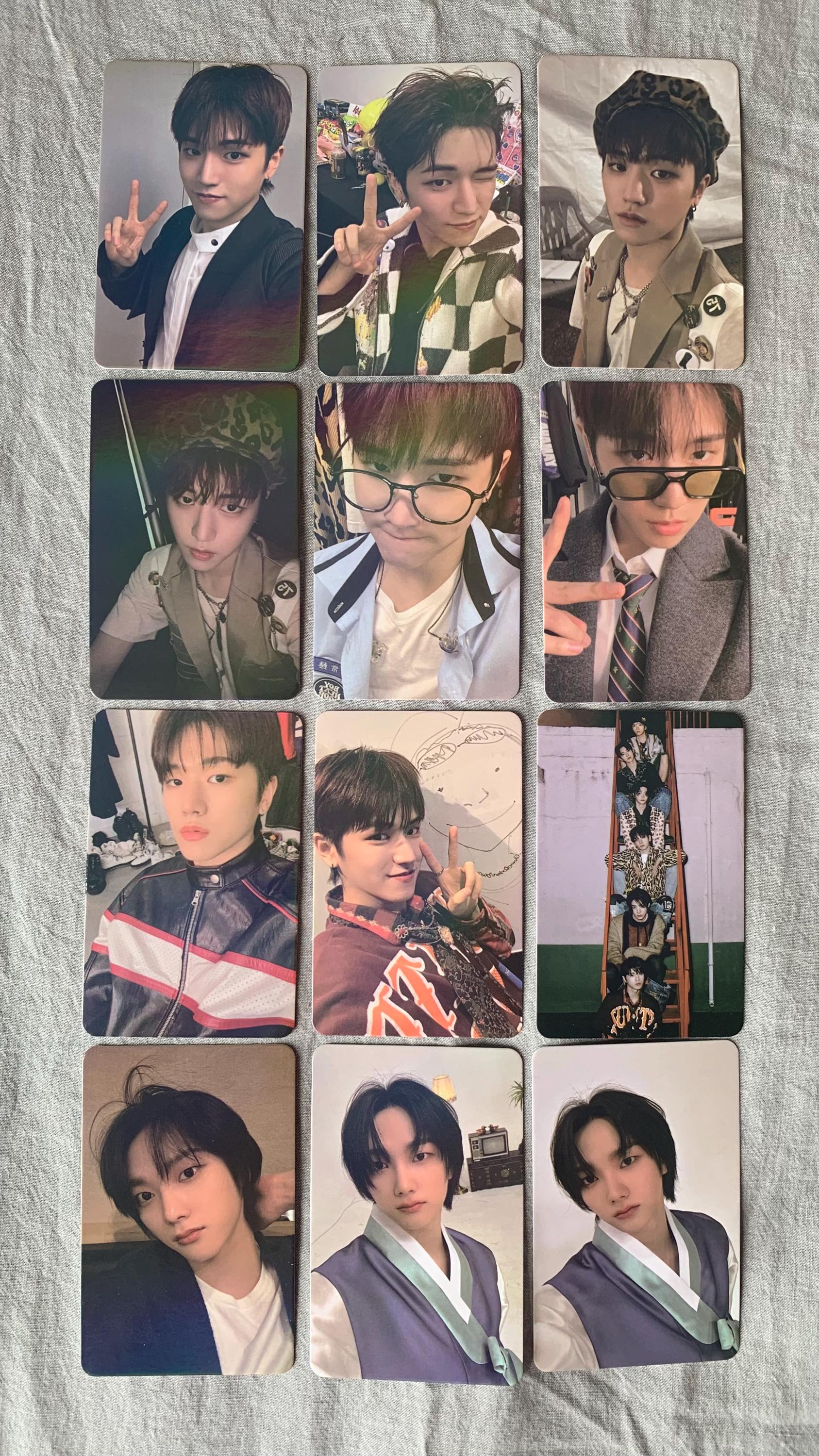 BoyNextDoor 55pc/set Taesan Sungho Jaehyun Leehan Riwoo Woonhak Kpop merch lomo card C178