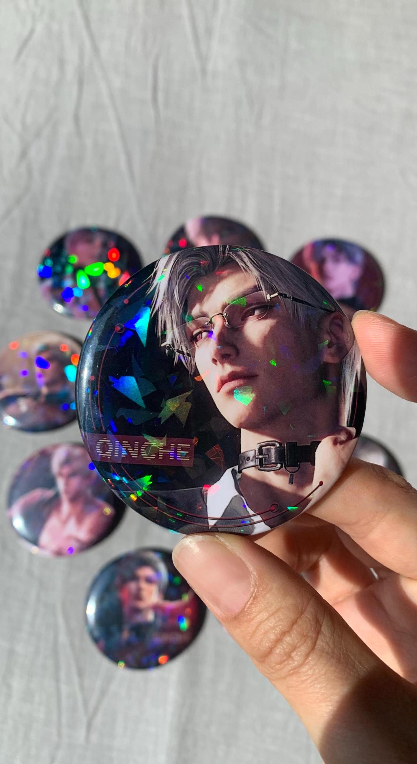 Badges of Sylus - Love and Deepspace Qinche Xavier Rafayel Zayne Otoge gamer Ita bag gift C188