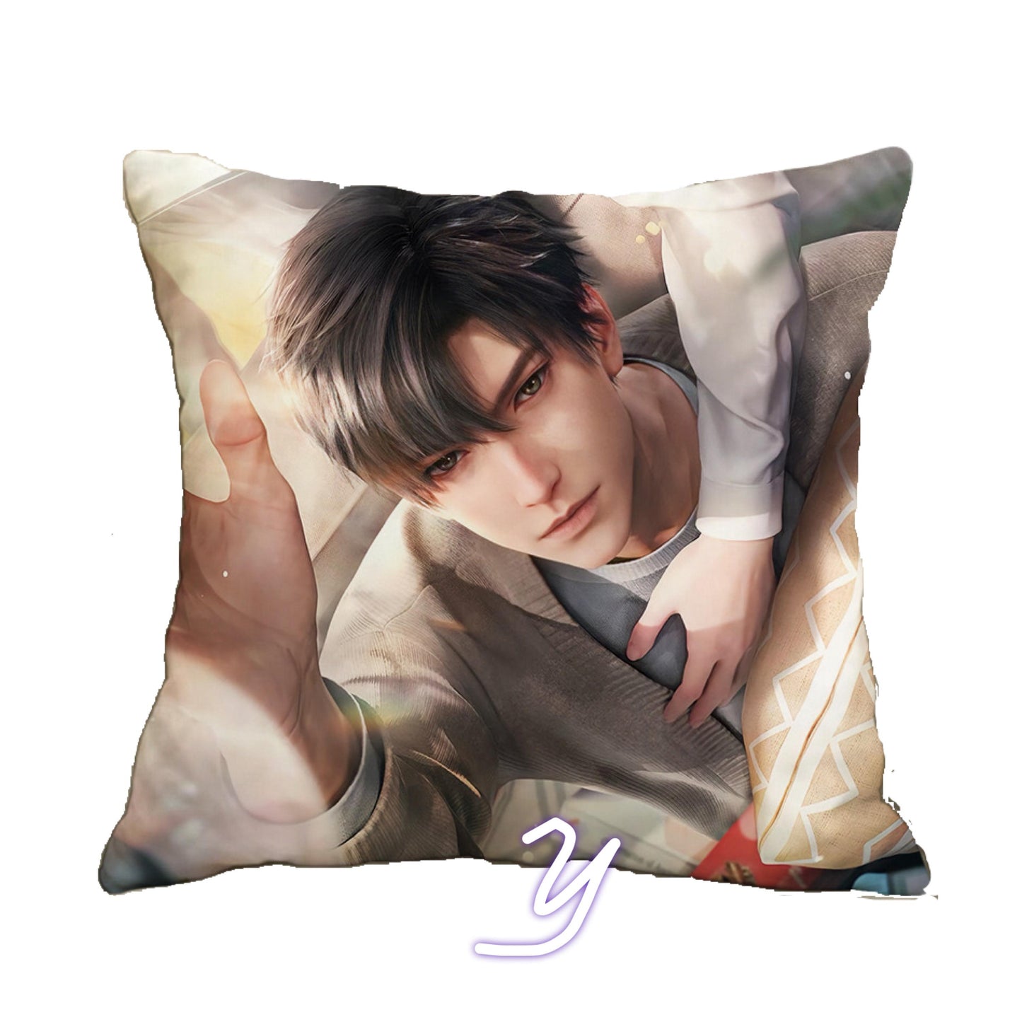 Custom Print Pillow - Love and Deepspace Sylus Xavier Rafayel Zayne Caleb ACG gamer gift C172