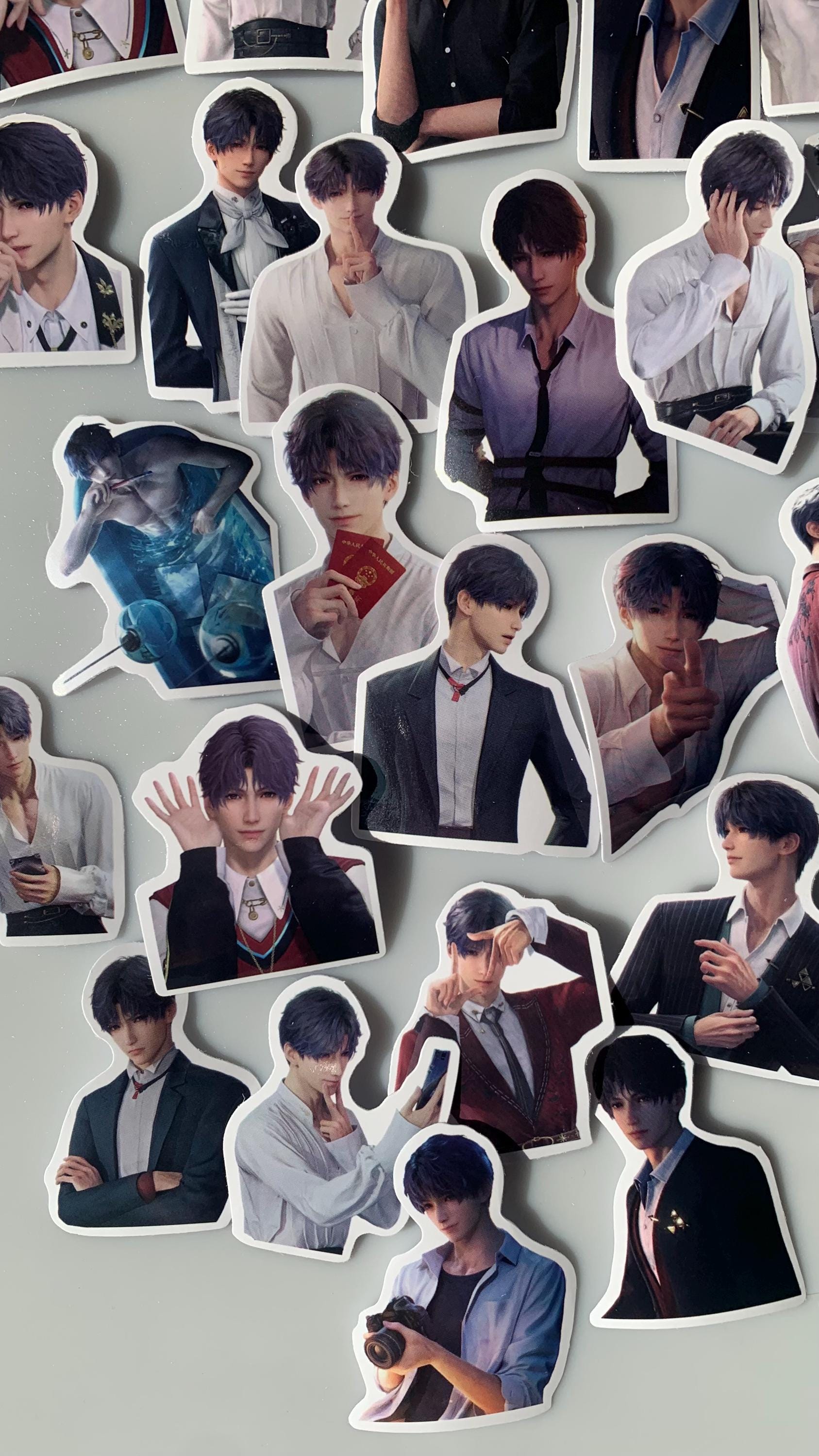 Rafayel Stickers 50pcs! Love and Deepspace Qinche Xavier Rafayel Zayne Otoge gamer Ita bag gift C226