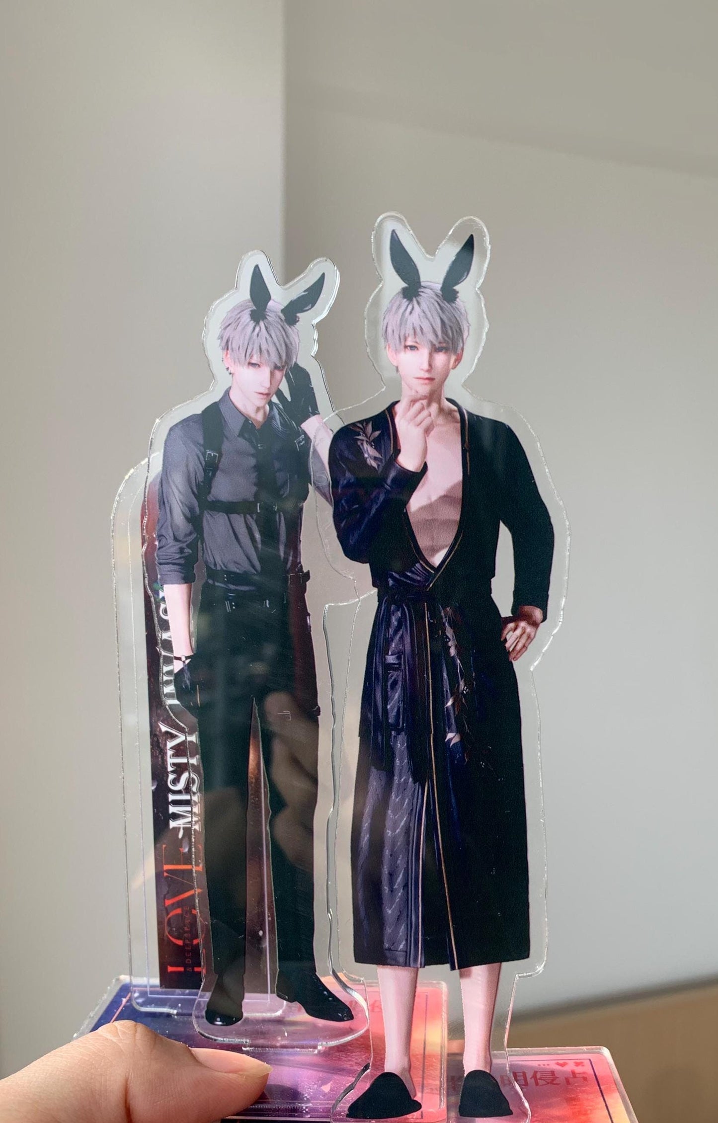 Xavier Bunnies Stands! Love and Deepspace Qinche Xavier Rafayel Zayne Otoge gamer Ita bag gift C243