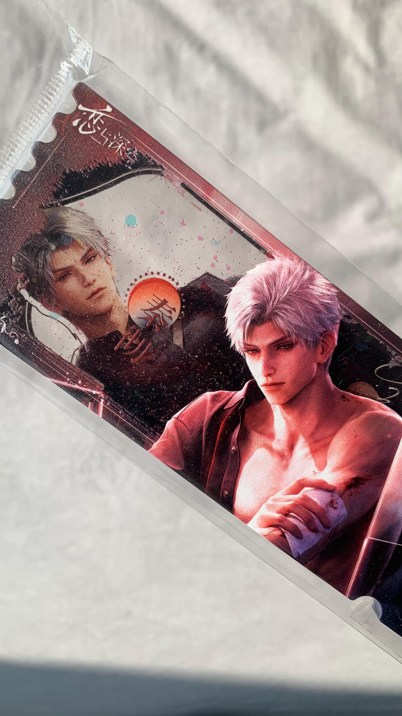 2pcs/set Sylus quicksand keychain and acrylic block! Love and Deepspace Sylus Xavier Rafayel Zayne Otoge gamer gift C242